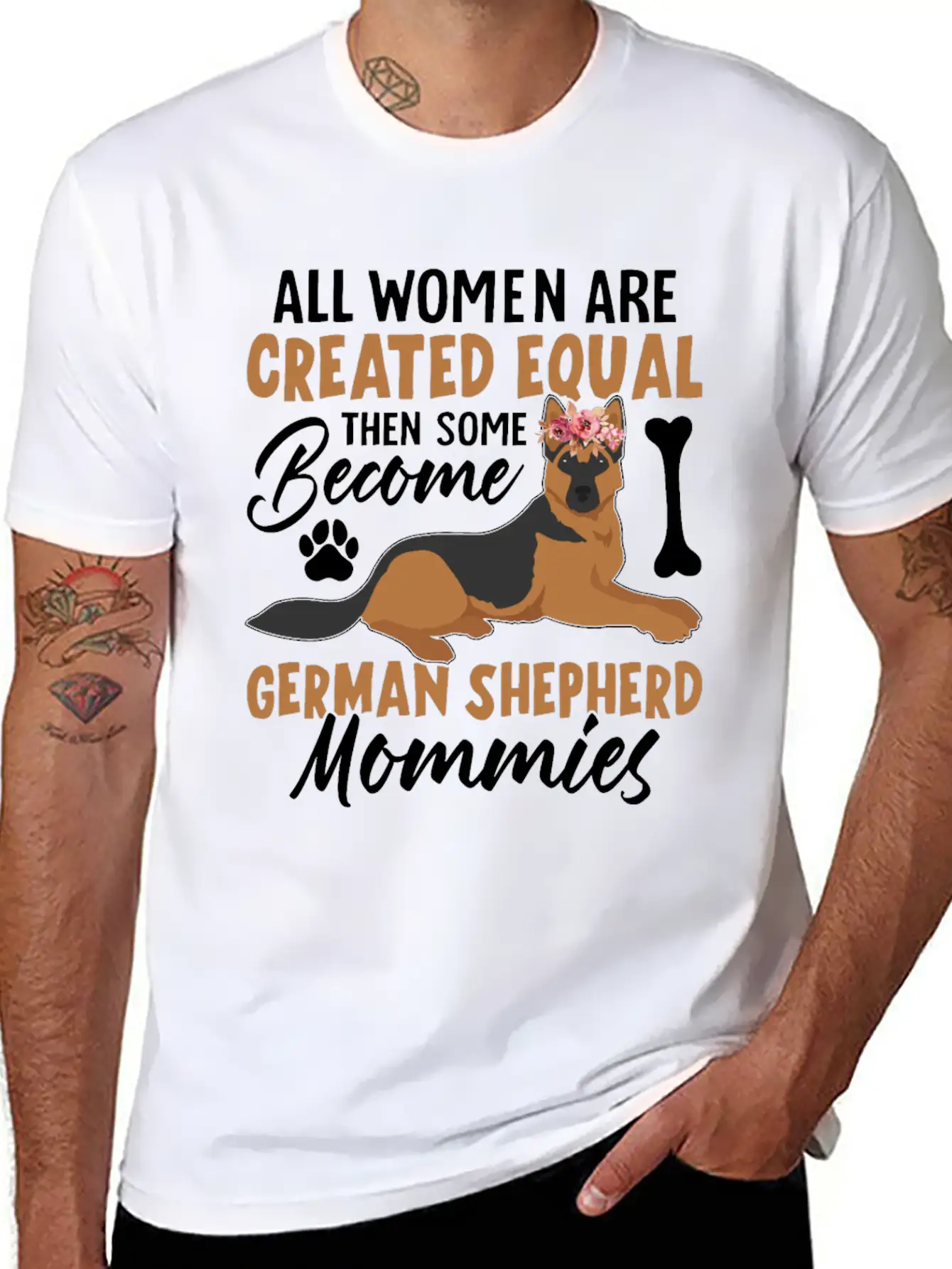 47 All Woman Are Created Equal Modern Fit Casual T-Shirt – Clean And Versatile Design