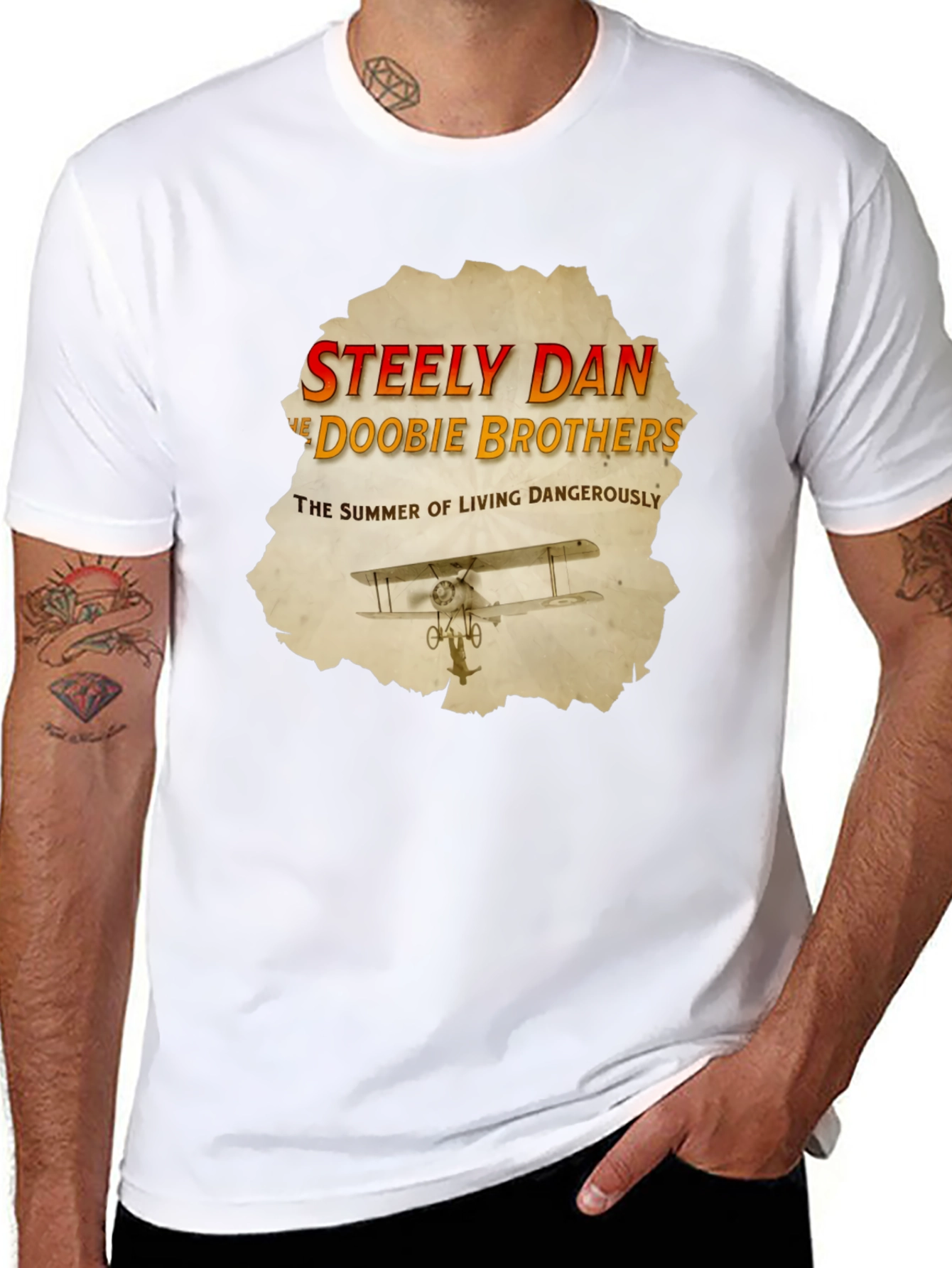 Steely Dan & The Doobie Brothers Summer Tour T-Shirt