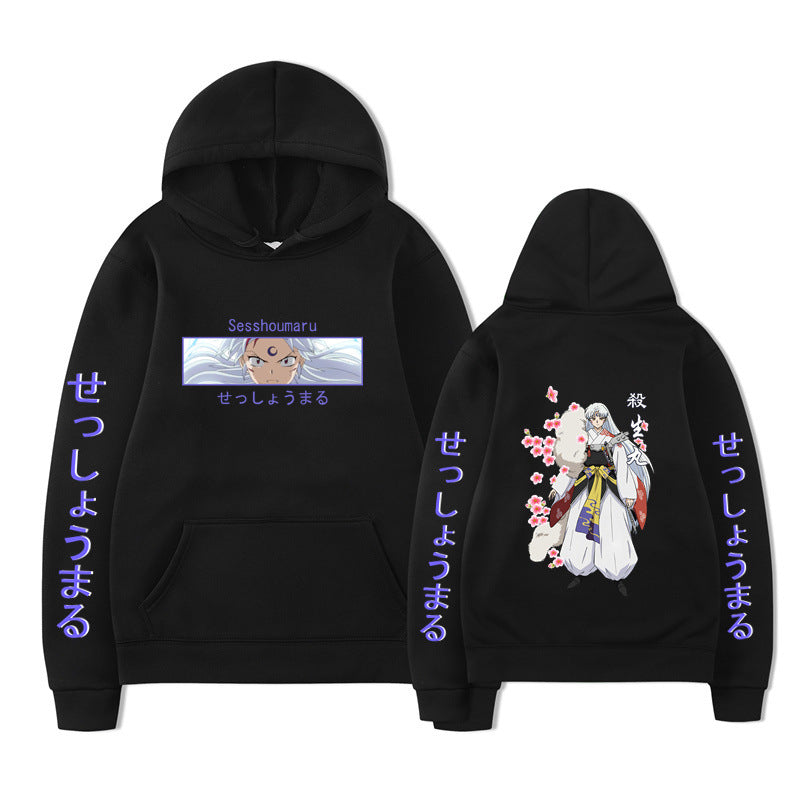 Anime Character Denki Kaminari 2D Print Loose Unisex Hoodie