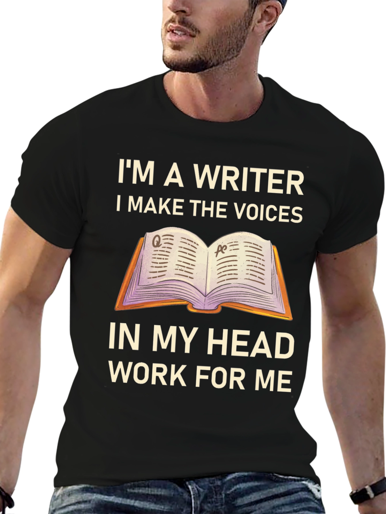 Writer T-Shirt: Voices in My Head