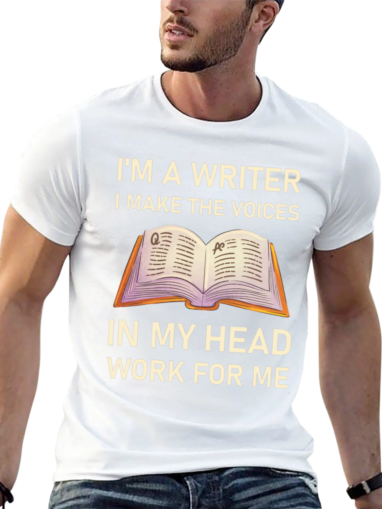 Writer T-Shirt: Voices in My Head
