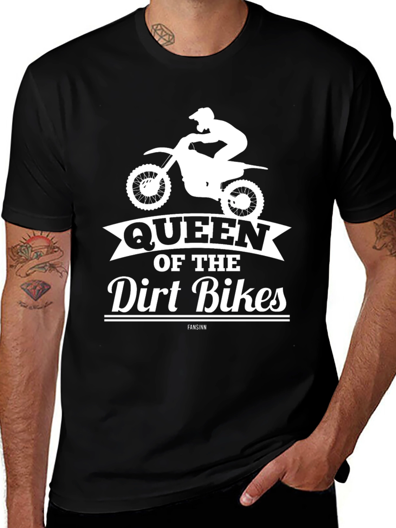 Queen of the Dirt Bikes Graphic Tee