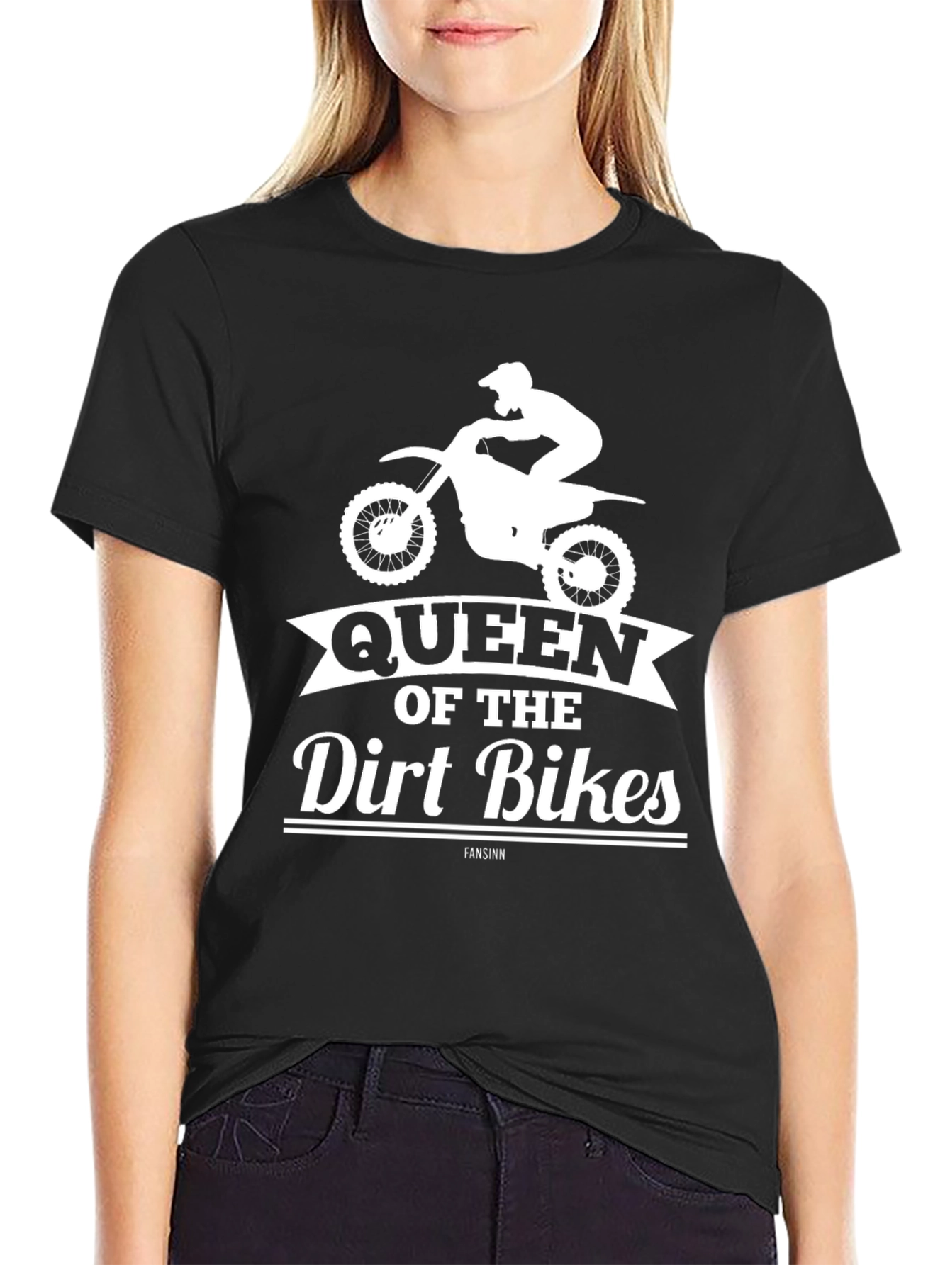 Queen of the Dirt Bikes Graphic Tee