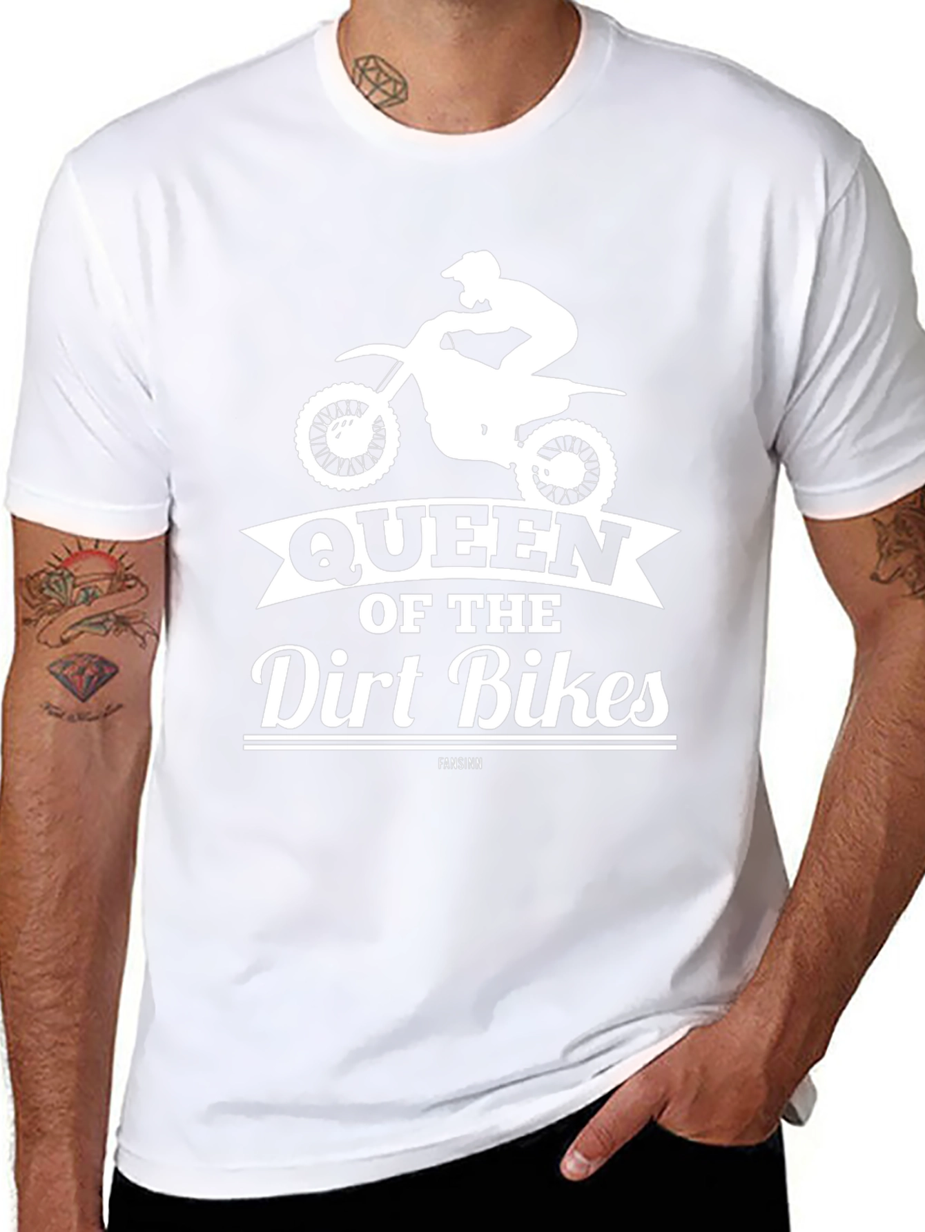 Queen of the Dirt Bikes Graphic Tee