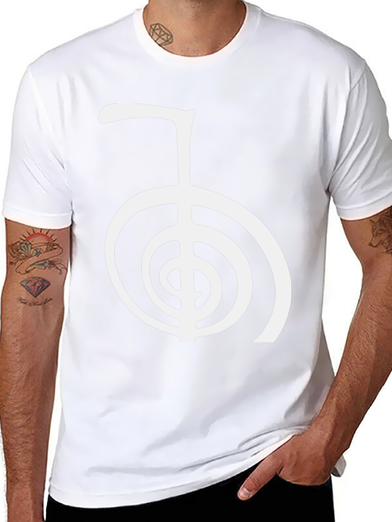 Reiki Symbol T-Shirt - Spiritual Energy Healing Tee