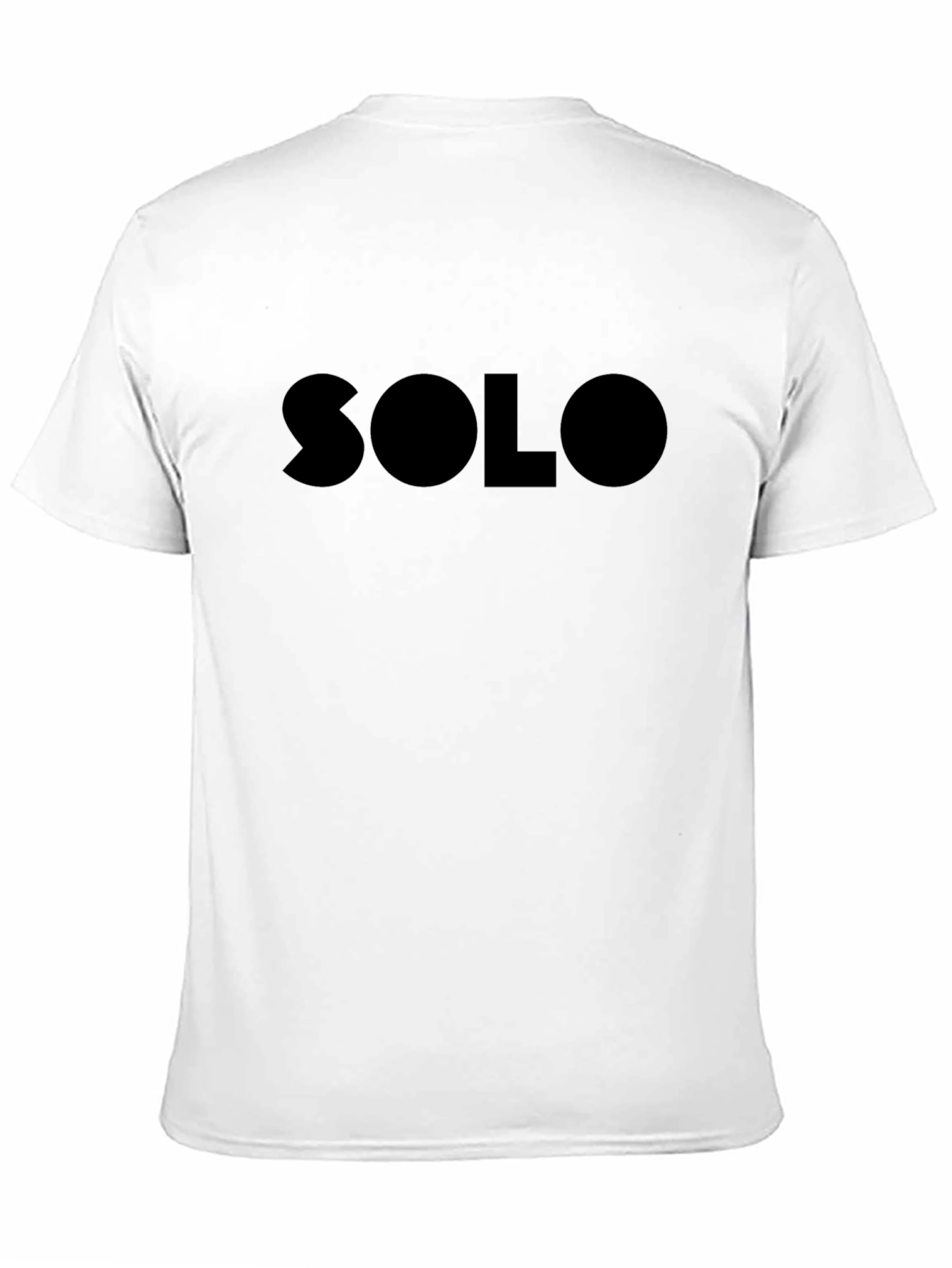 Stylish SOLO Black Graphic T-Shirt