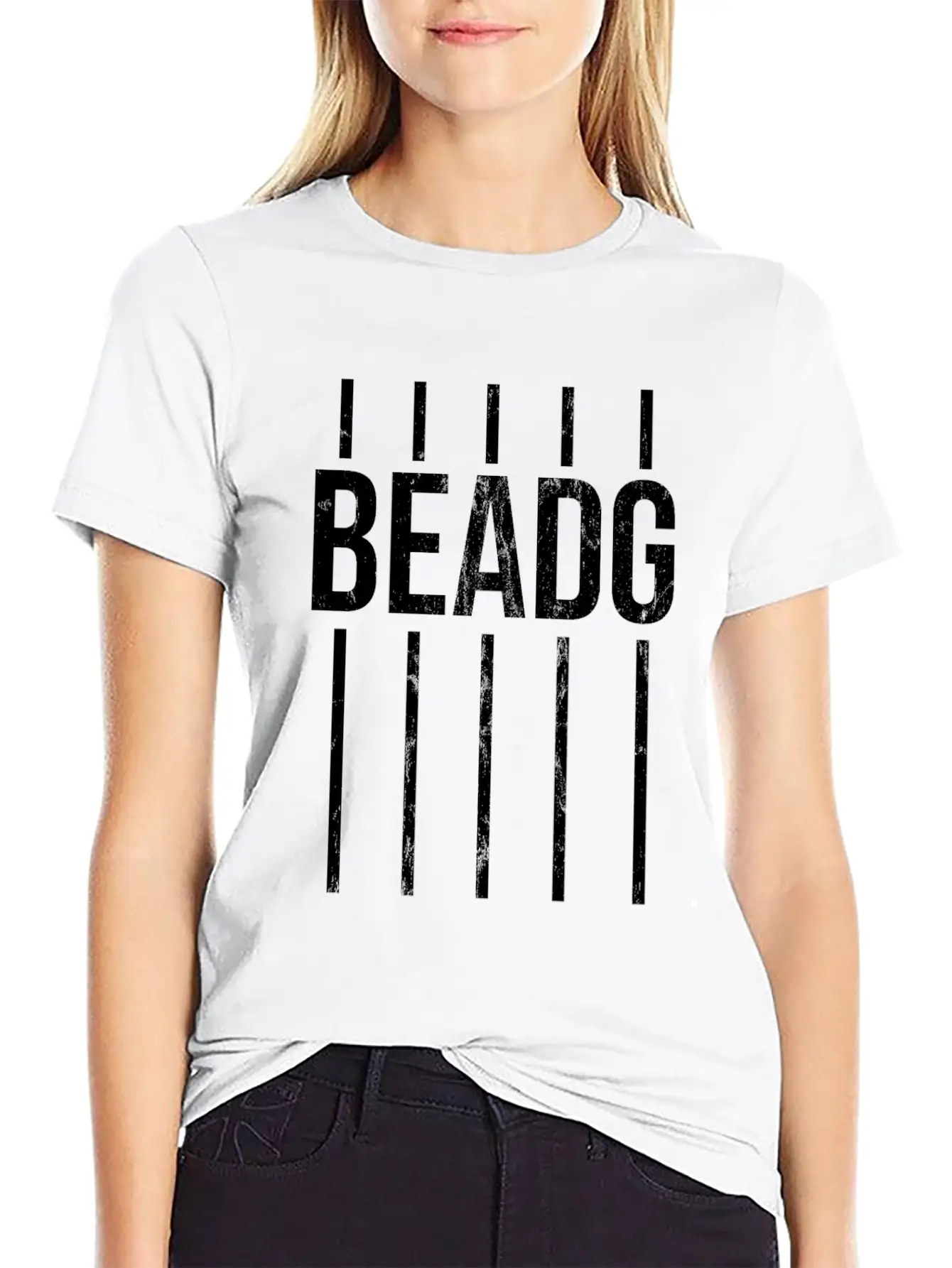 5 String Bass Beadg Funny Bass Player Design Lightweight Cotton T-Shirt – Daily Comfort Graphic Shirt