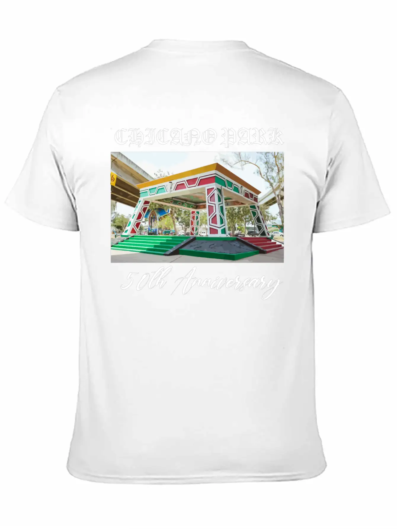 50th Anniversary Chicano Park Modern Fit Casual T-Shirt – Clean And Versatile Design