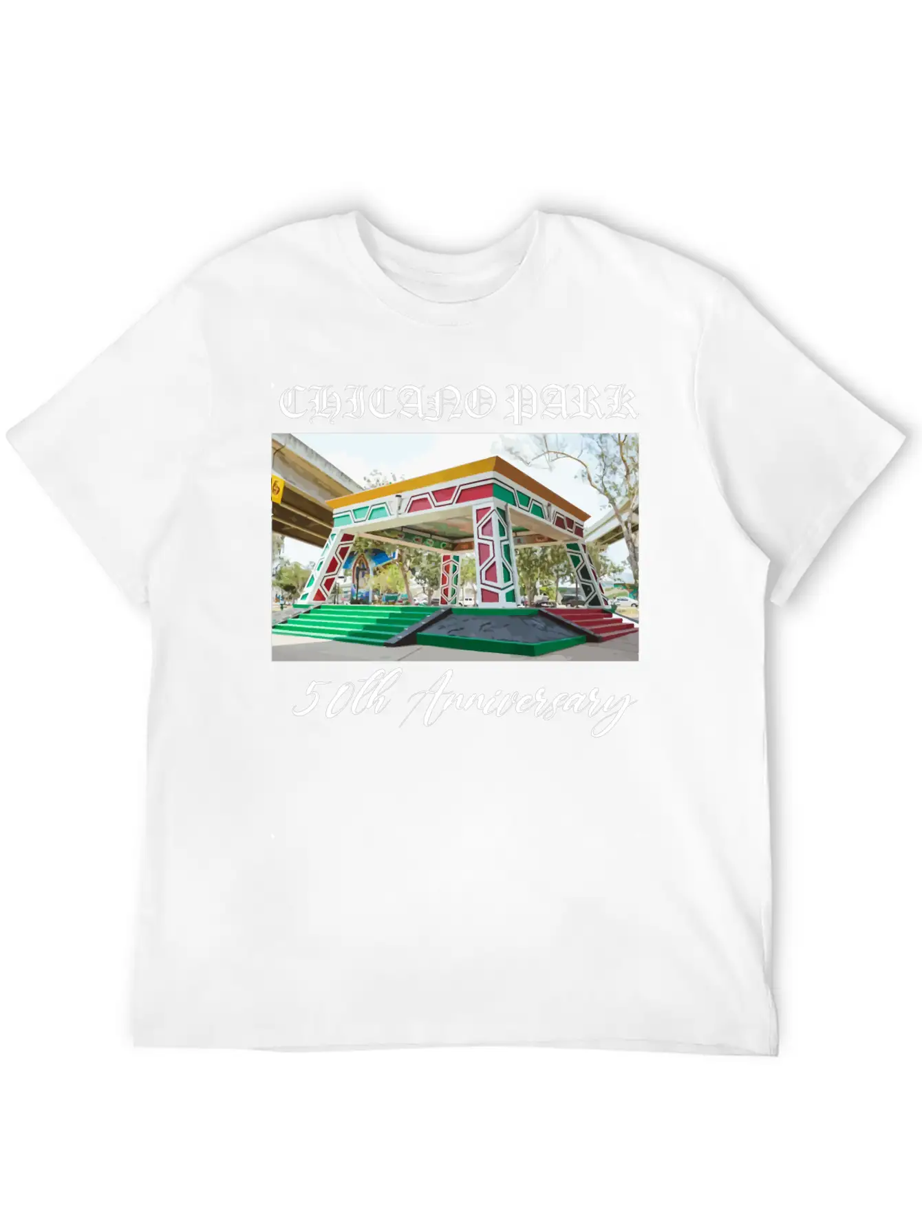 50th Anniversary Chicano Park Modern Fit Casual T-Shirt – Clean And Versatile Design
