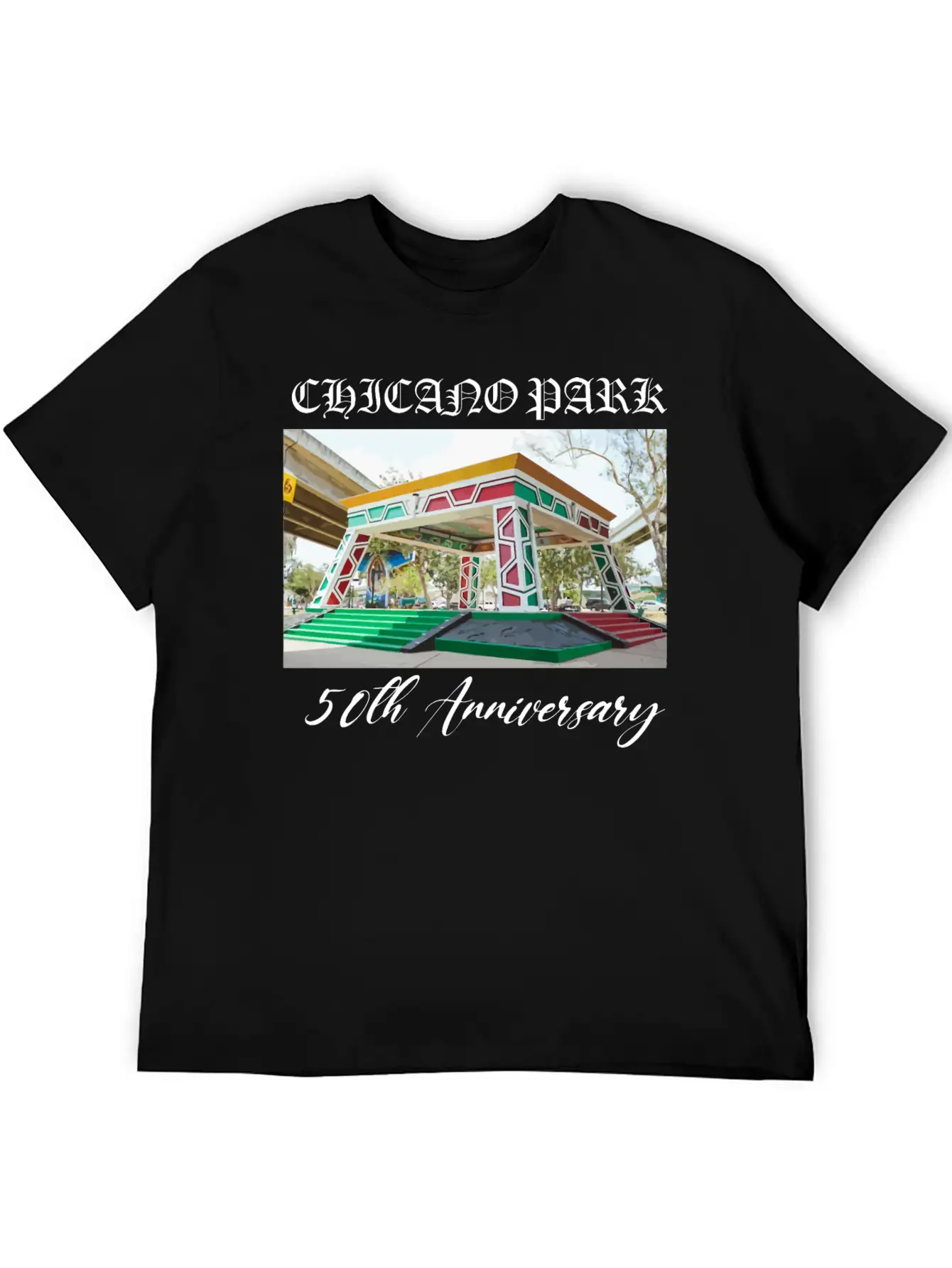 50th Anniversary Chicano Park Modern Fit Casual T-Shirt – Clean And Versatile Design