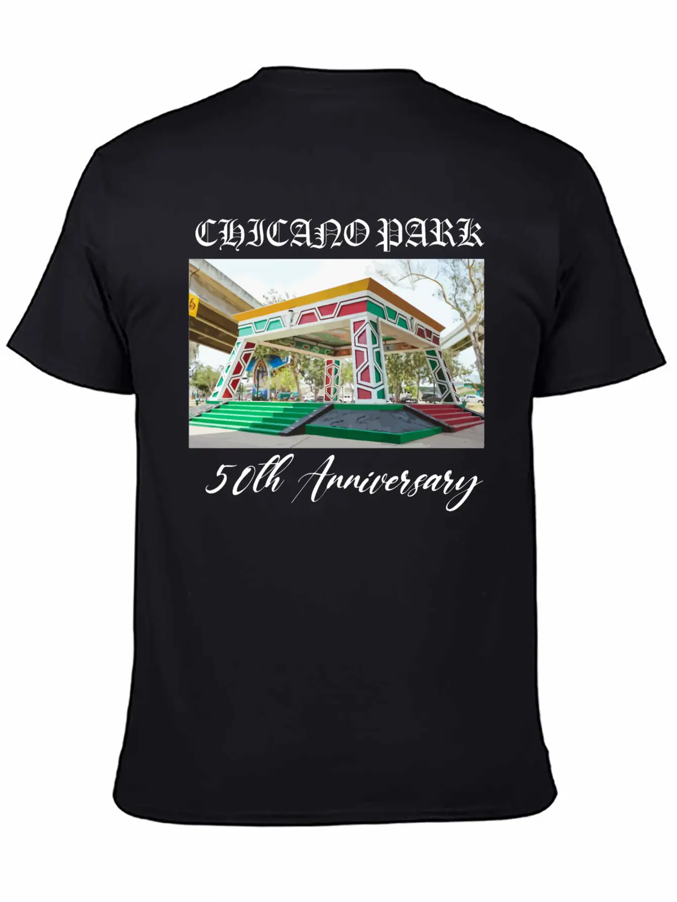 50th Anniversary Chicano Park Modern Fit Casual T-Shirt – Clean And Versatile Design