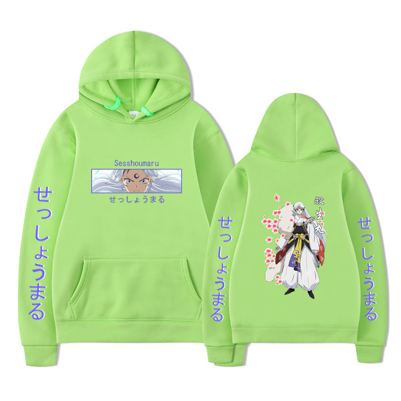 Anime Character Denki Kaminari 2D Print Loose Unisex Hoodie