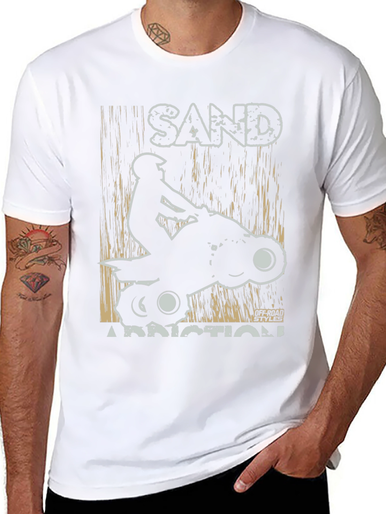Sand Addiction ATV T-Shirt - Off Road Styles