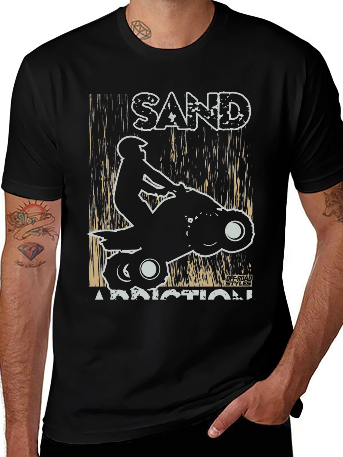 Sand Addiction ATV T-Shirt - Off Road Styles