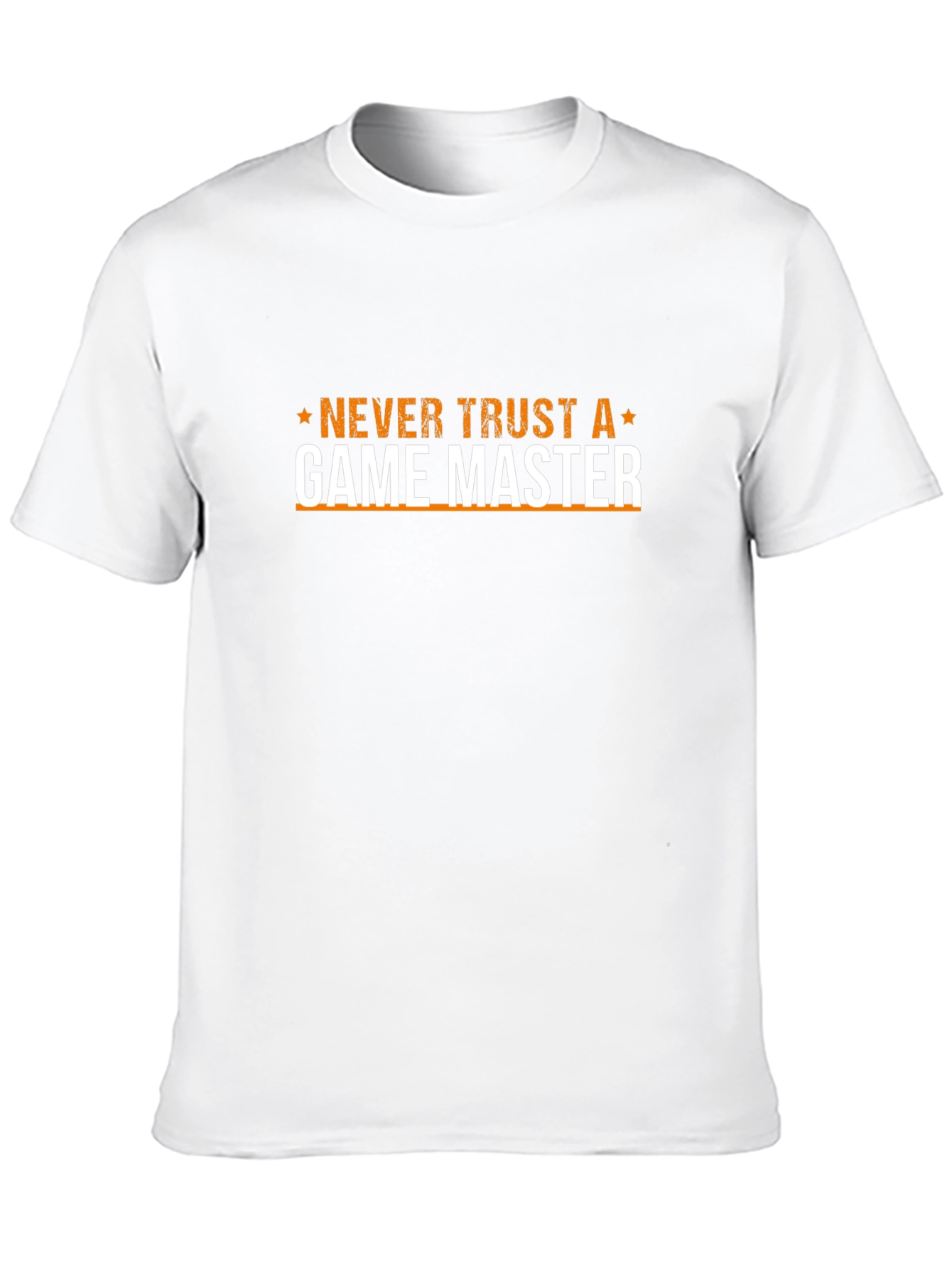 Never Trust a Game Master Black T-Shirt