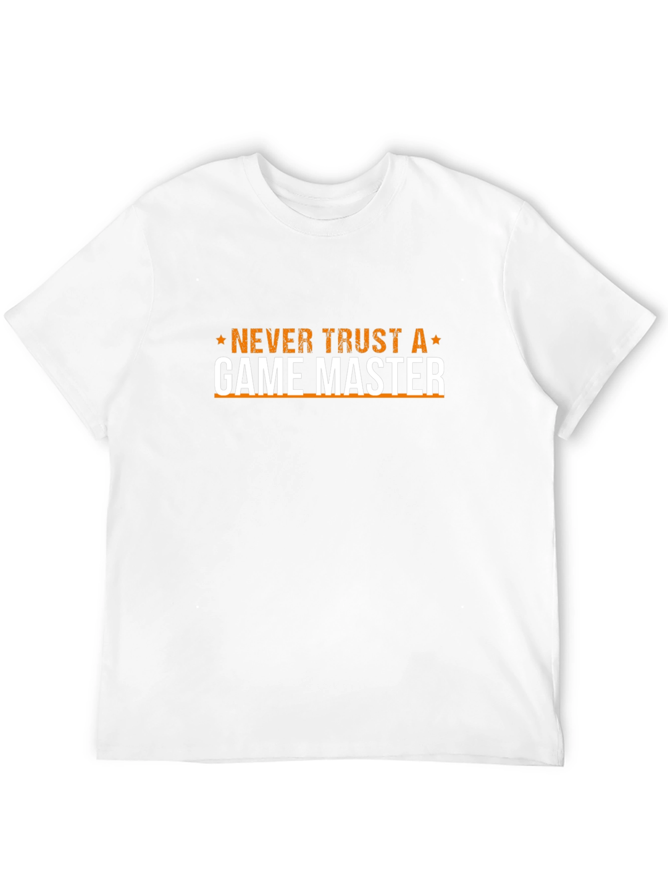 Never Trust a Game Master Black T-Shirt