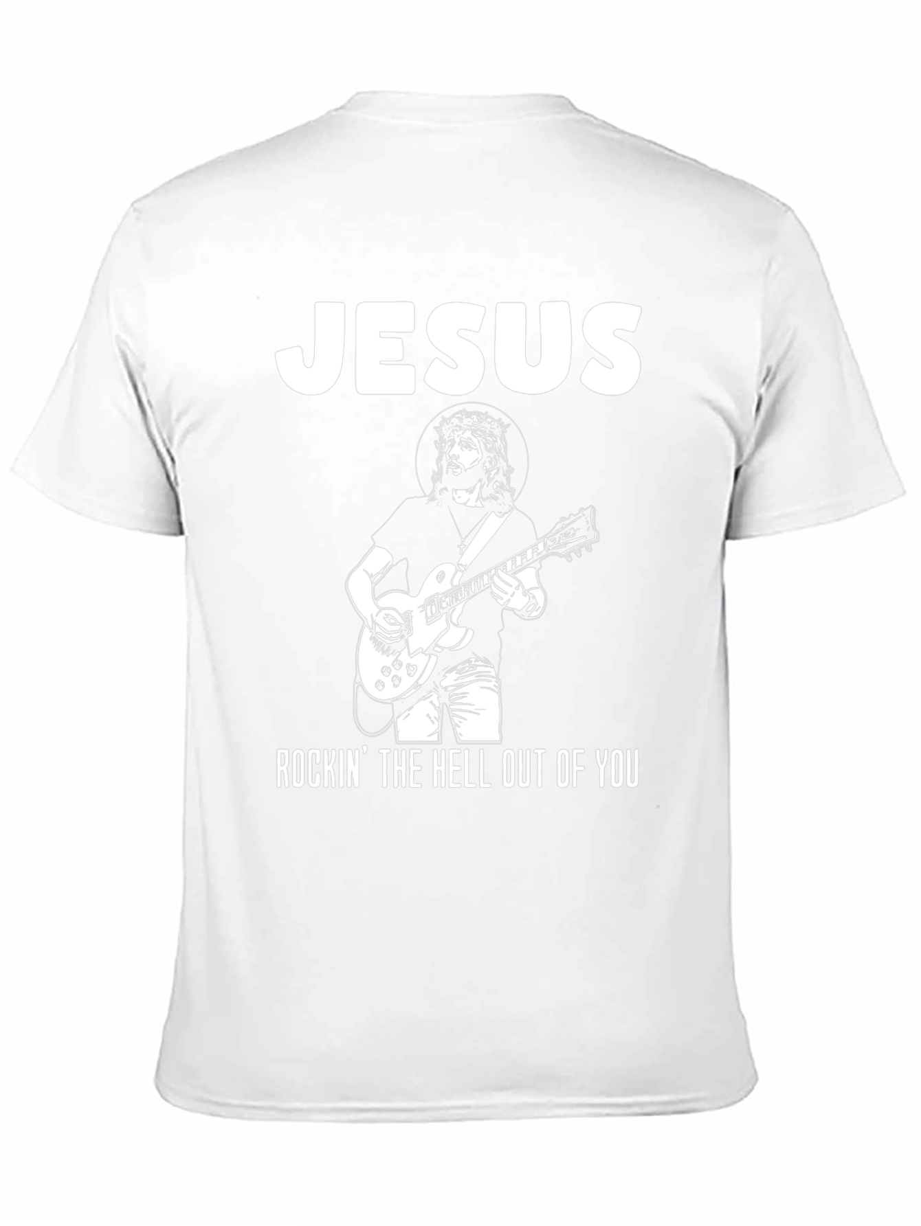 Rockin Jesus Graphic T-Shirt