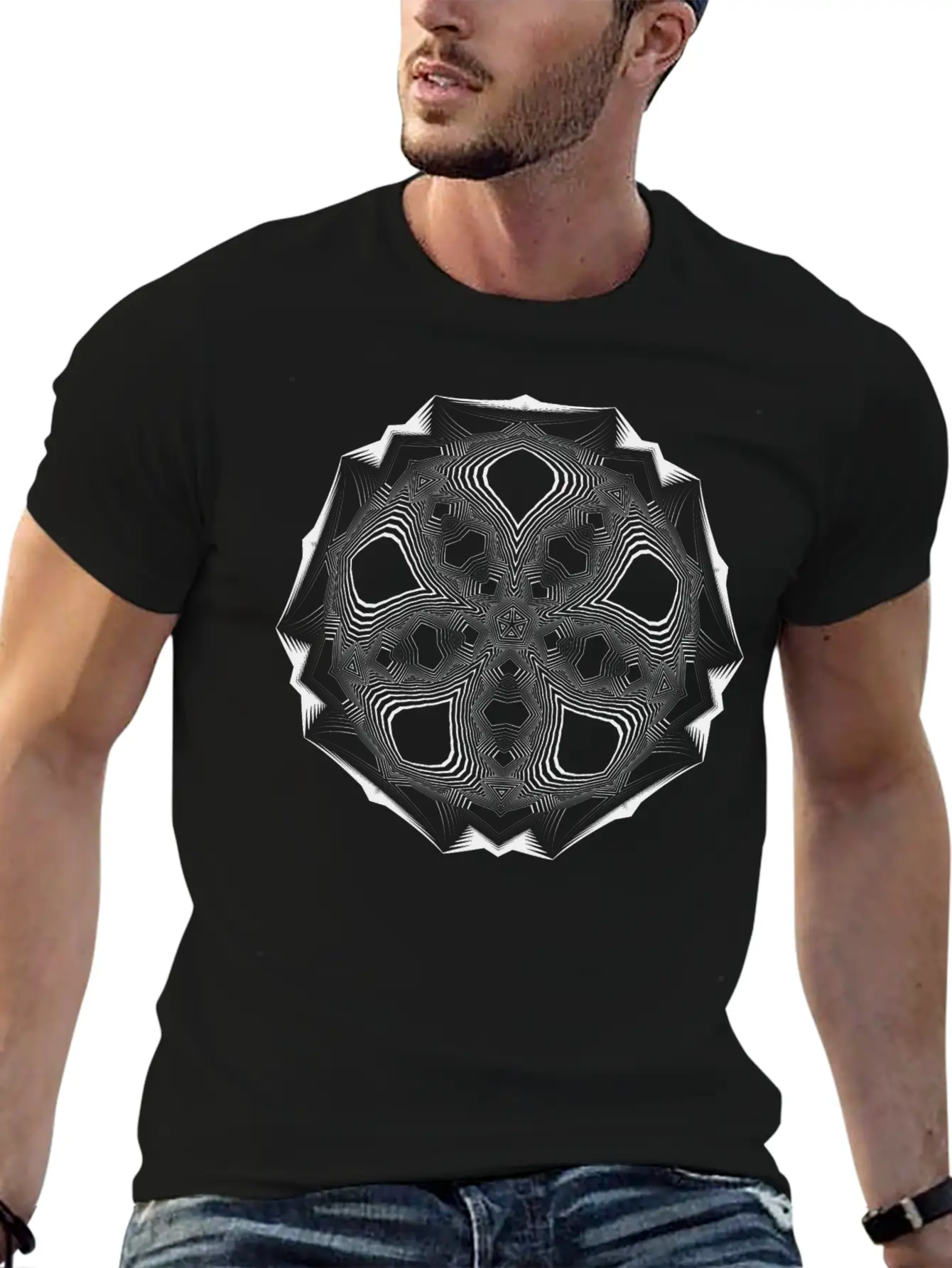 5D Star 14 Basic Graphic T-Shirt – Daily Comfort In Soft Cotton