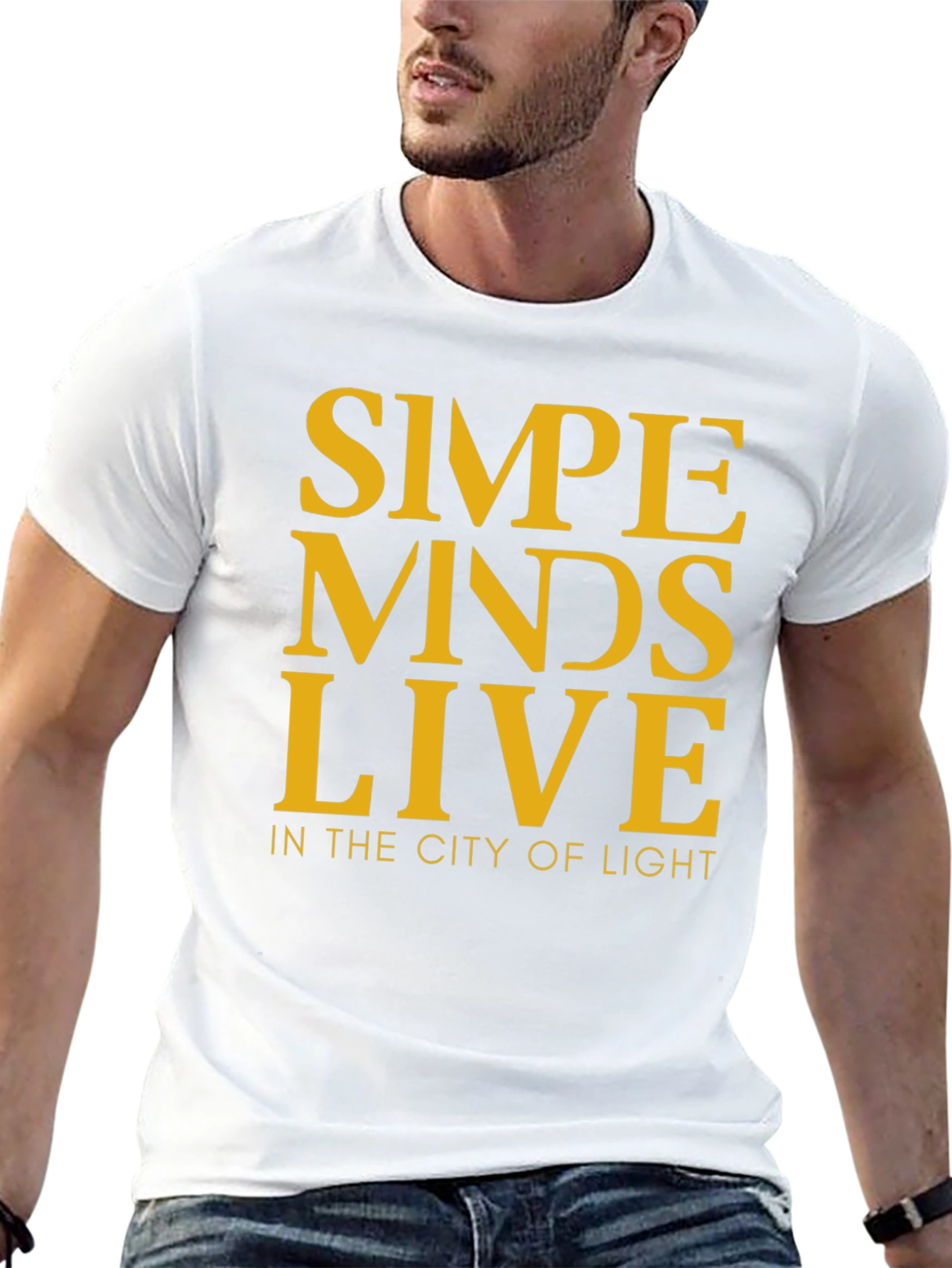 Simple Minds Live Black T-Shirt