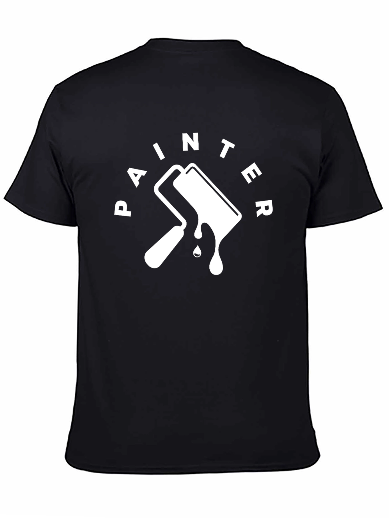 Painter T-Shirt - Paint Roller Graphic Tee