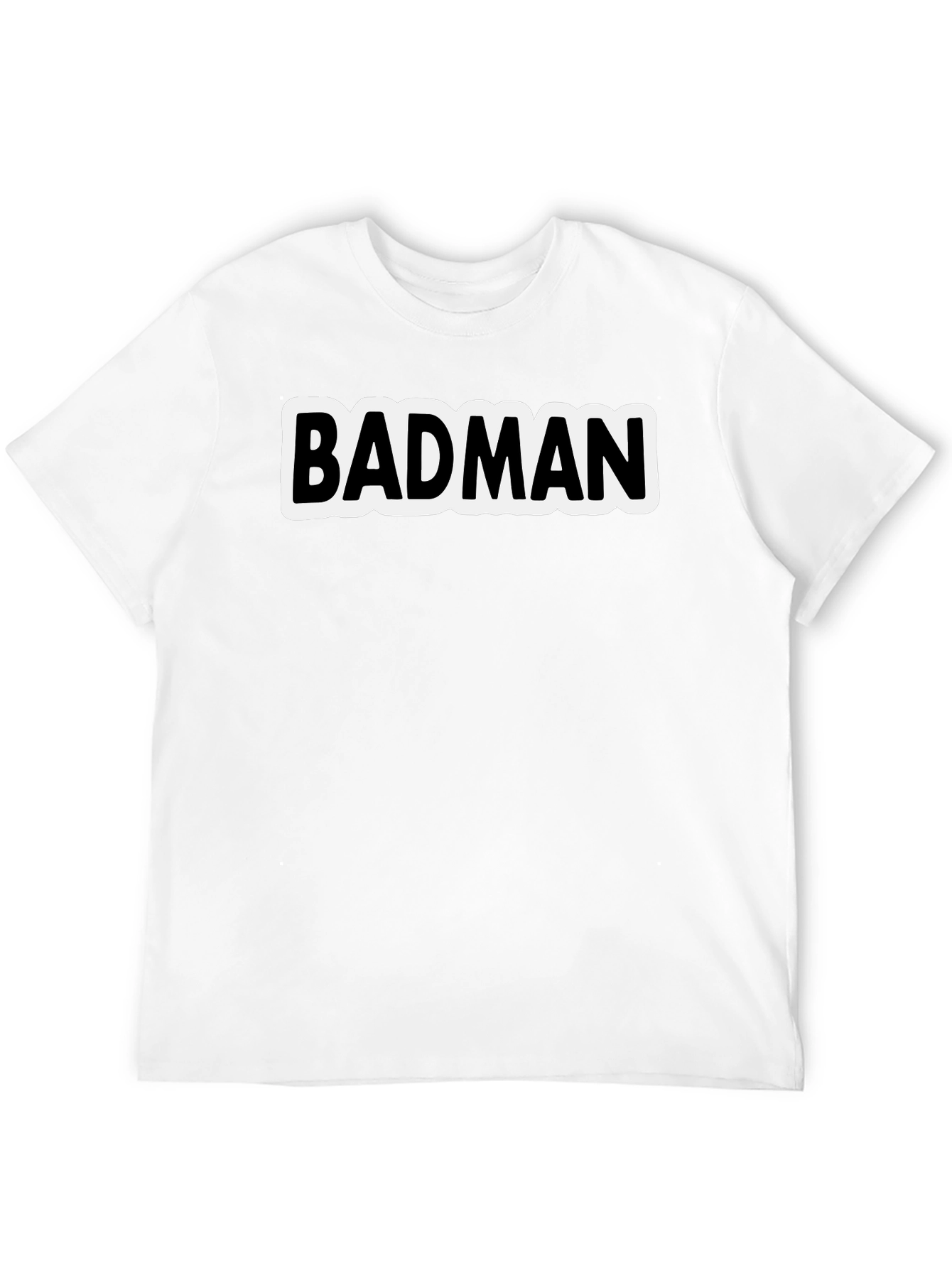 Badman Graphic T-Shirt - Black Crew Neck Tee