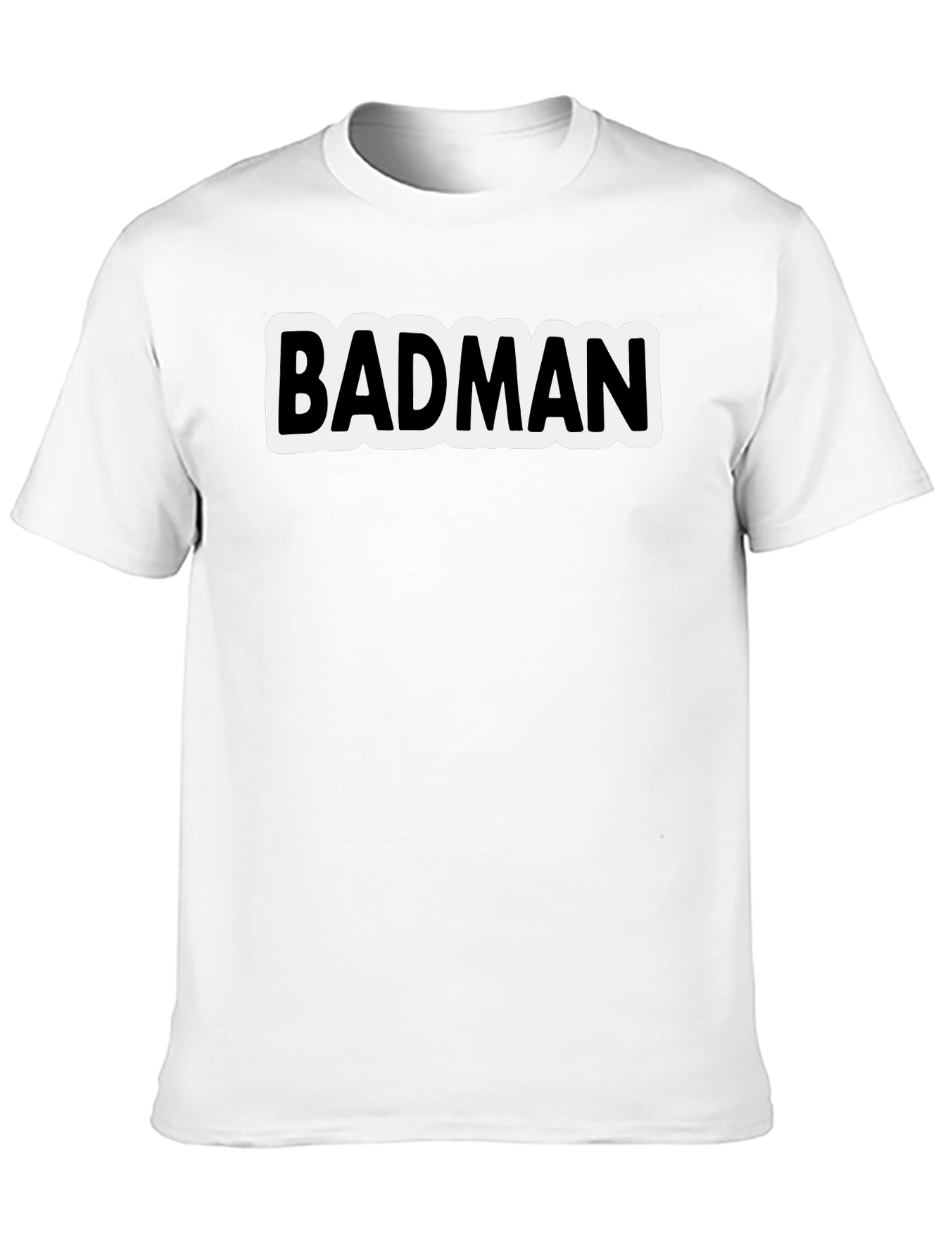 Badman Graphic T-Shirt - Black Crew Neck Tee