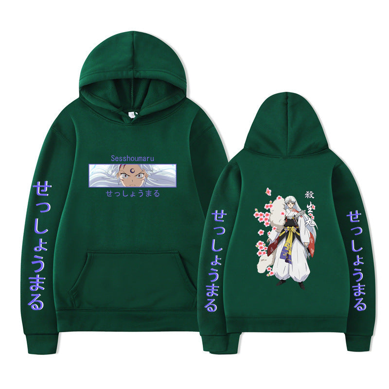 Anime Character Denki Kaminari 2D Print Loose Unisex Hoodie