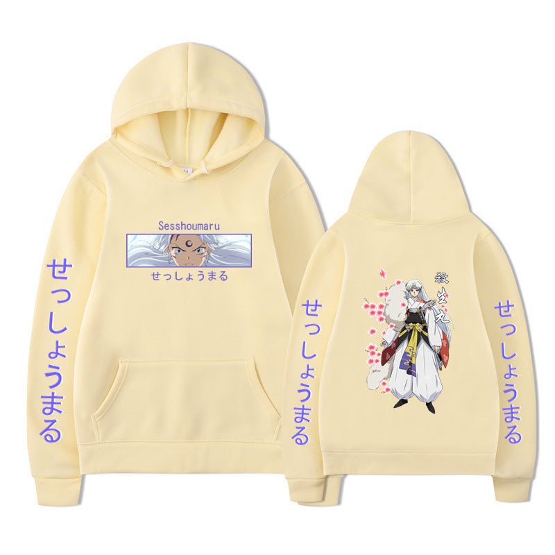 Anime Character Denki Kaminari 2D Print Loose Unisex Hoodie