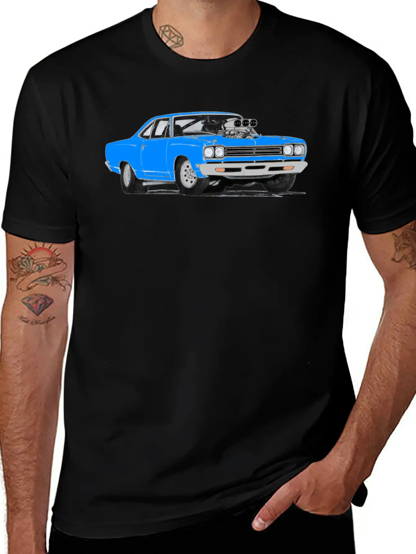 69 Plymouth Road Runner 4 Relaxed Everyday Tee – Lightweight And Durable Cotton