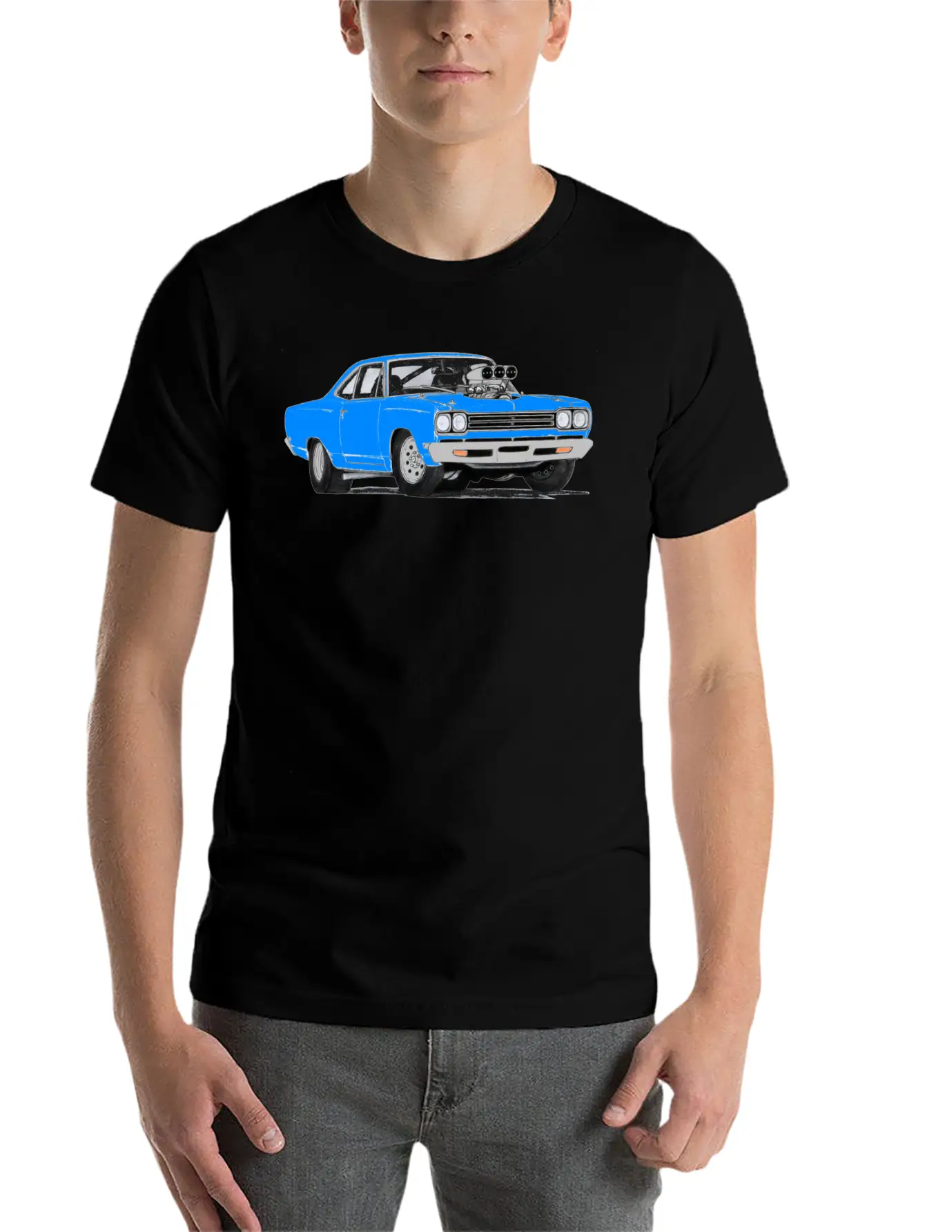 69 Plymouth Road Runner 4 Relaxed Everyday Tee – Lightweight And Durable Cotton