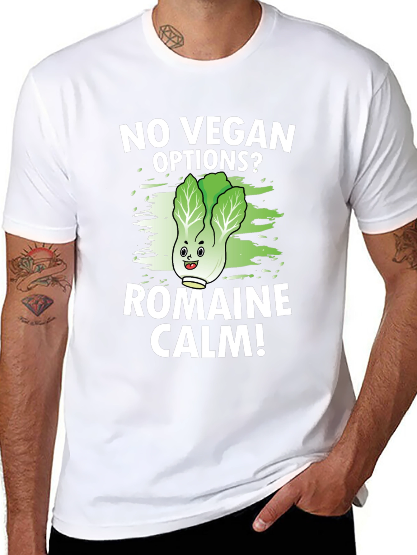 No Vegan Options? Romaine Calm T-Shirt