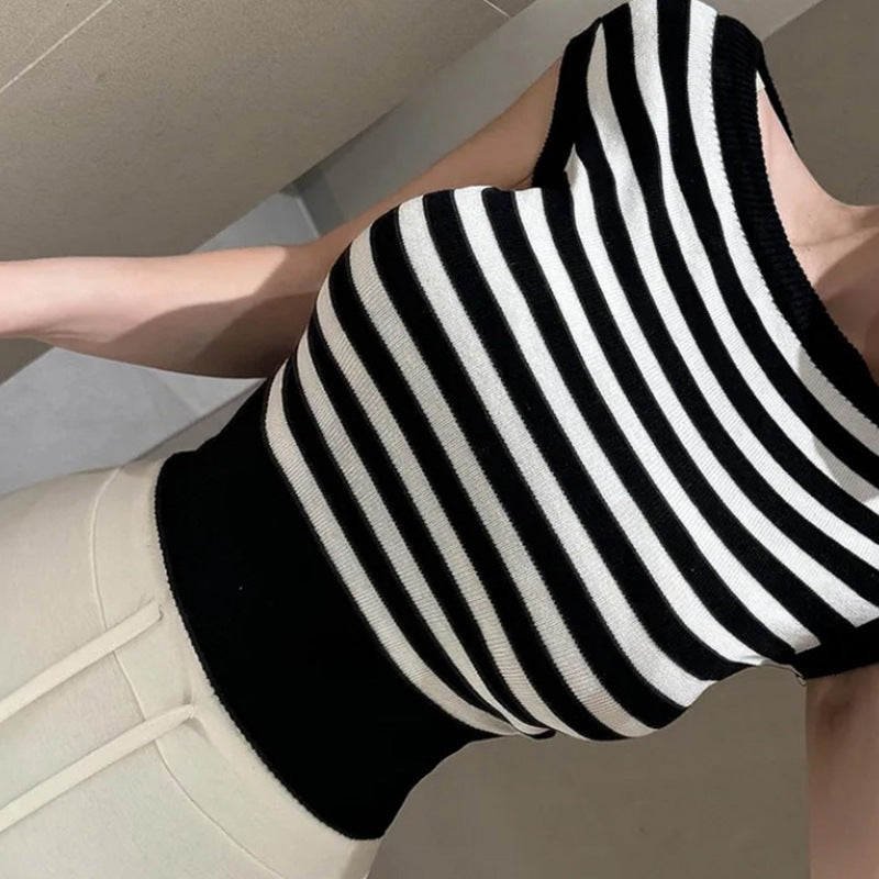Striped Top T-Shirt Women's