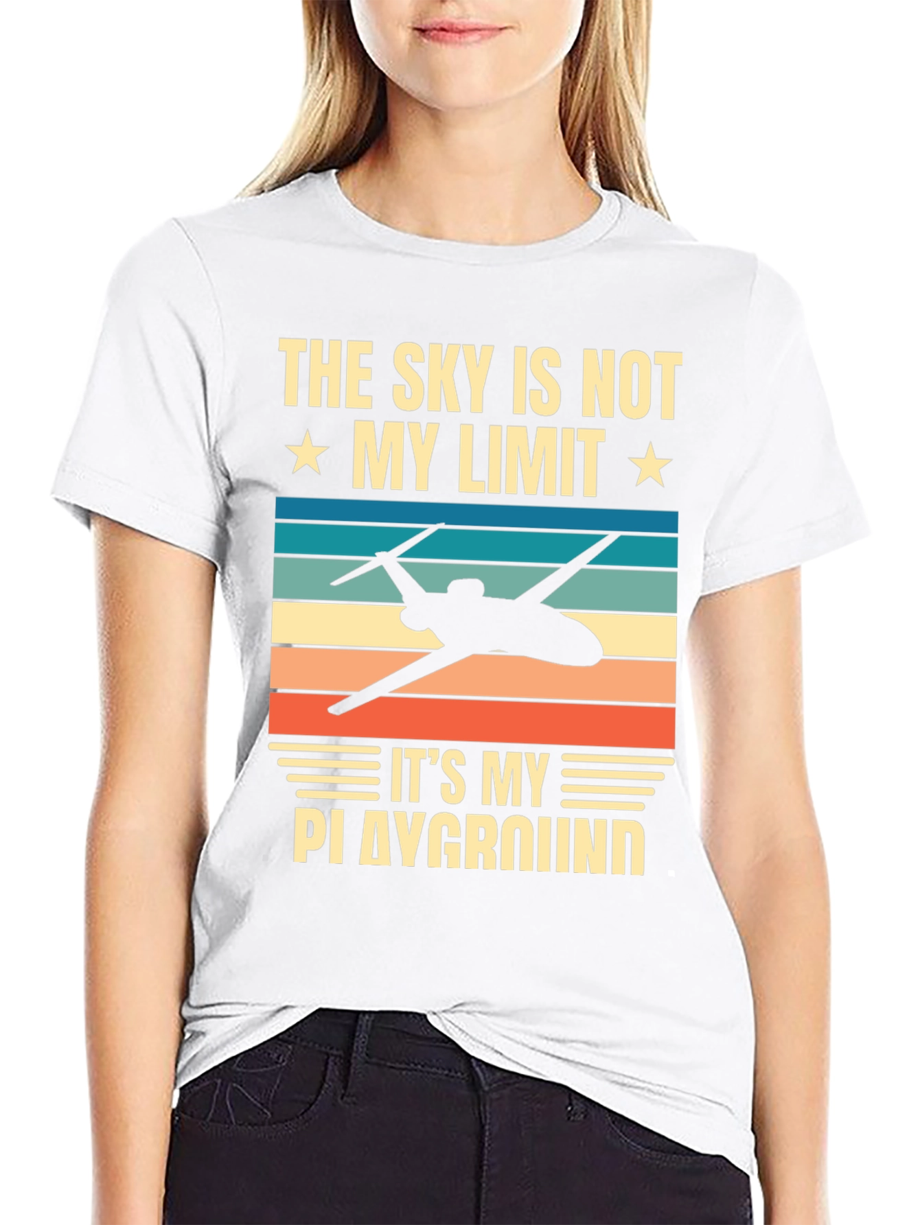 Skys Not My Limit Airplane T-Shirt