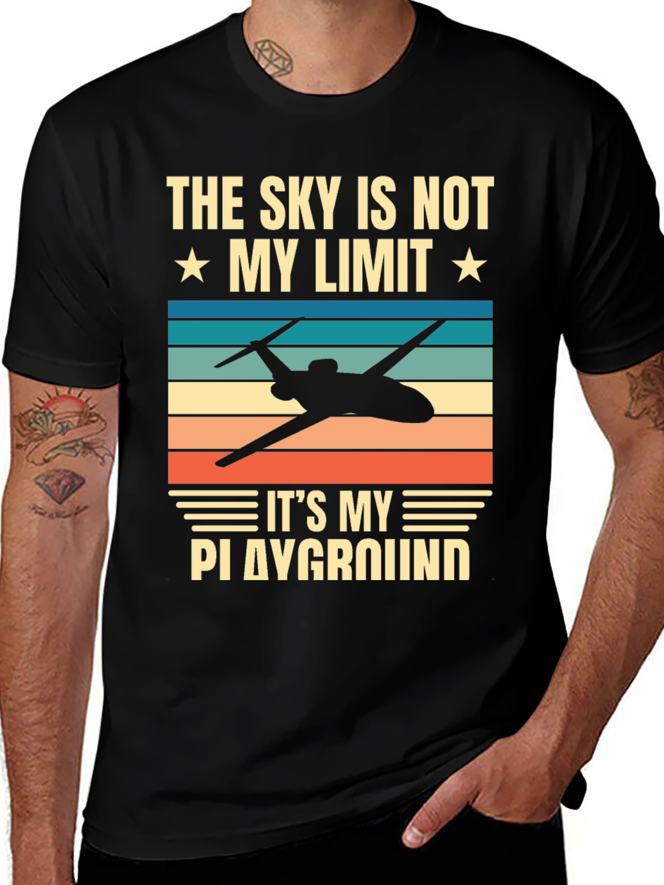 Skys Not My Limit Airplane T-Shirt