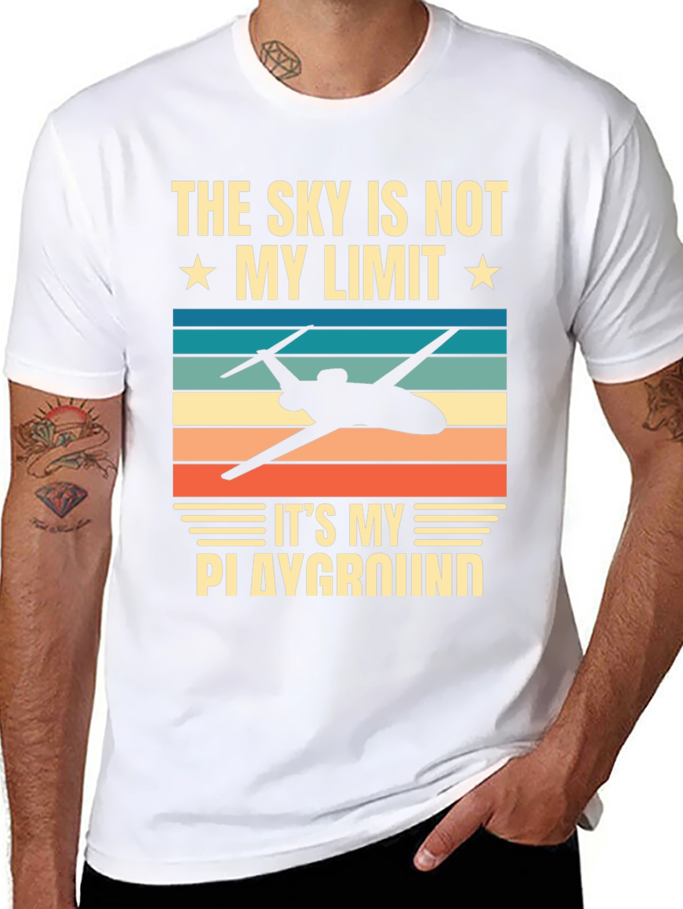 Skys Not My Limit Airplane T-Shirt