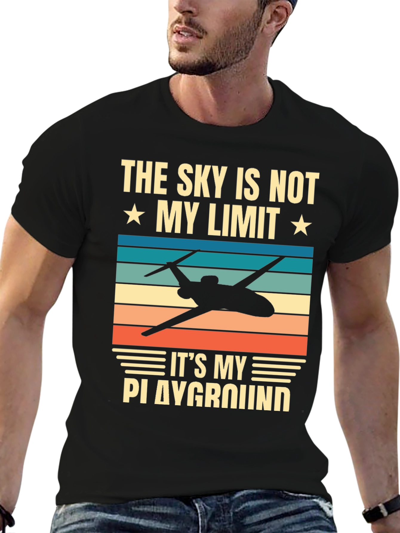 Skys Not My Limit Airplane T-Shirt