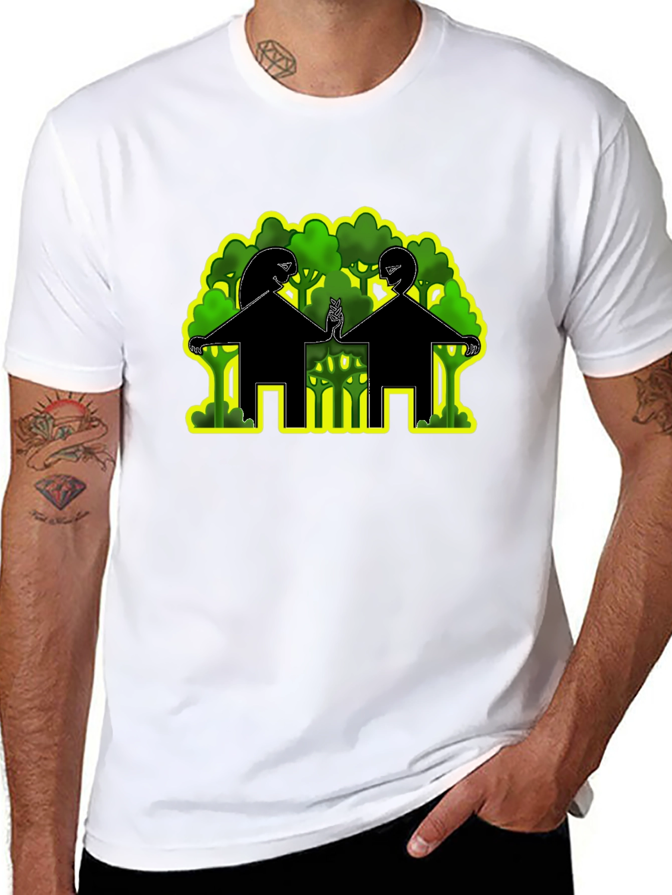 Abstract Nature T-Shirt