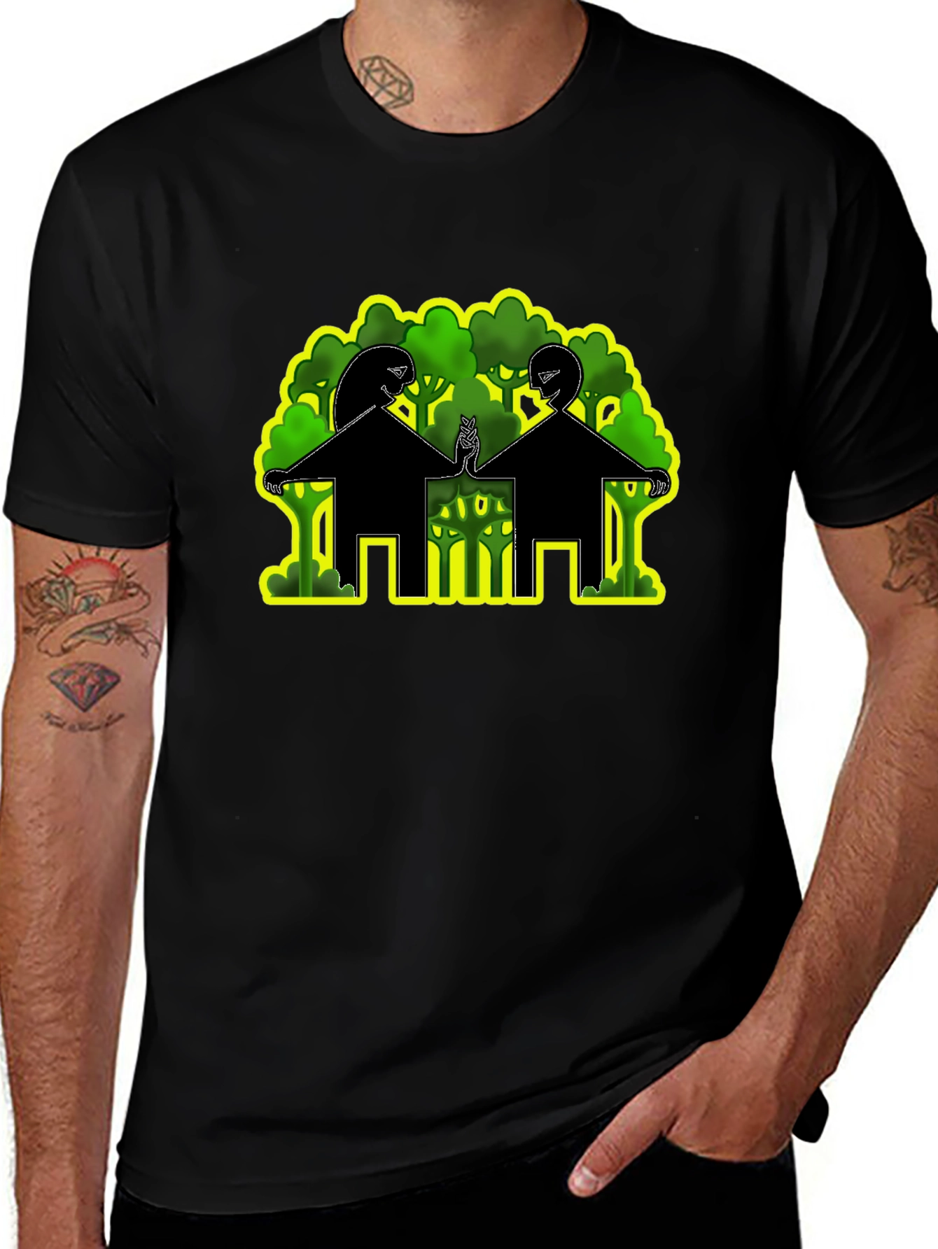 Abstract Nature T-Shirt