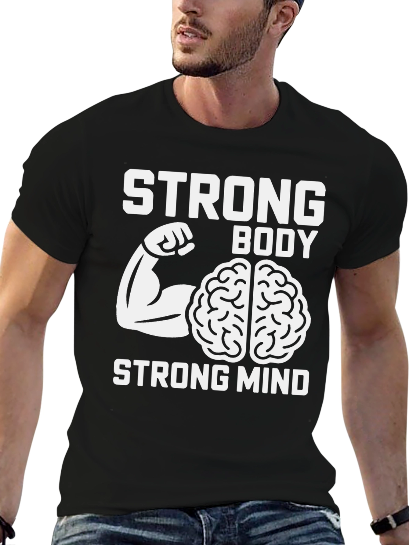 Strong Body Strong Mind Graphic Tee
