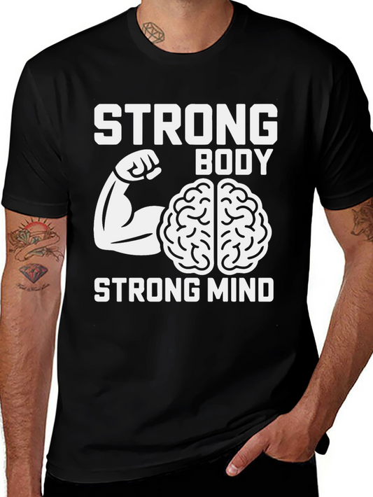 Strong Body Strong Mind Graphic Tee