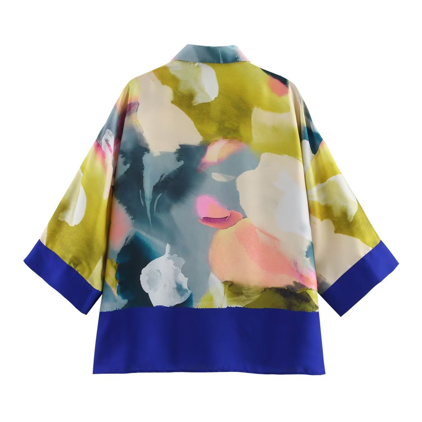 Summer design sense niche BF lazy style seaside shirt