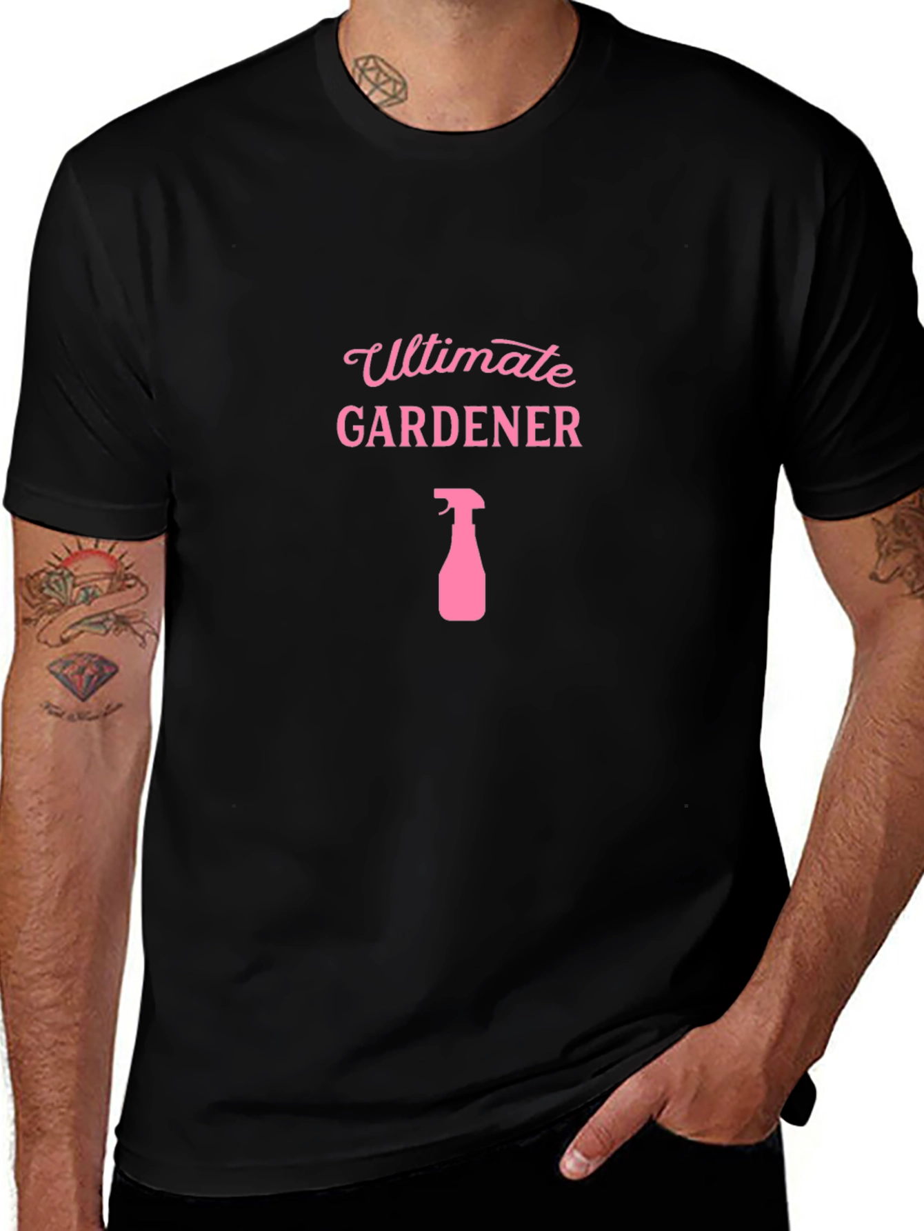 Ultimate Gardener Graphic Tee - Black Cotton T-Shirt