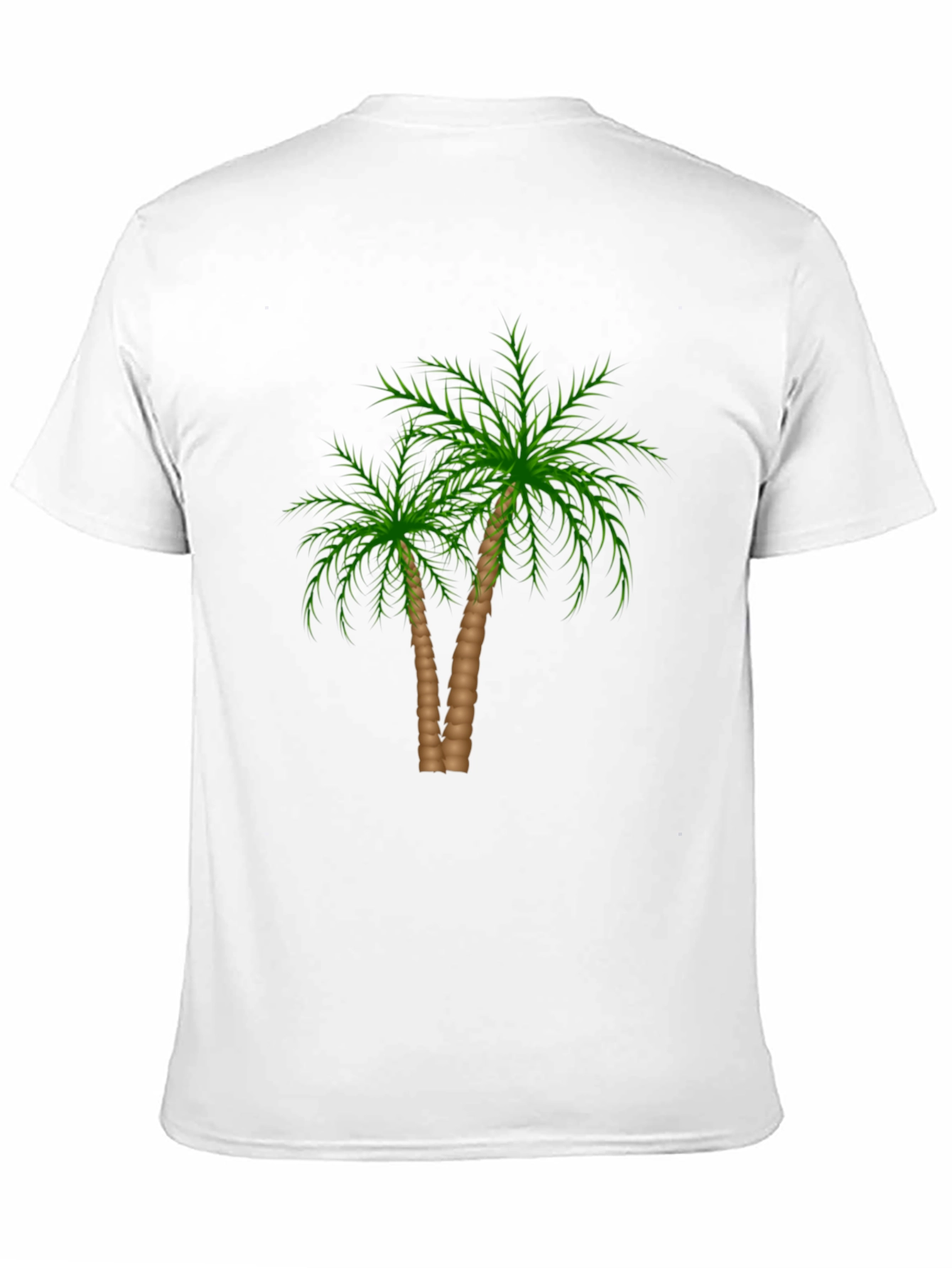 Palm Tree Graphic Black T-Shirt