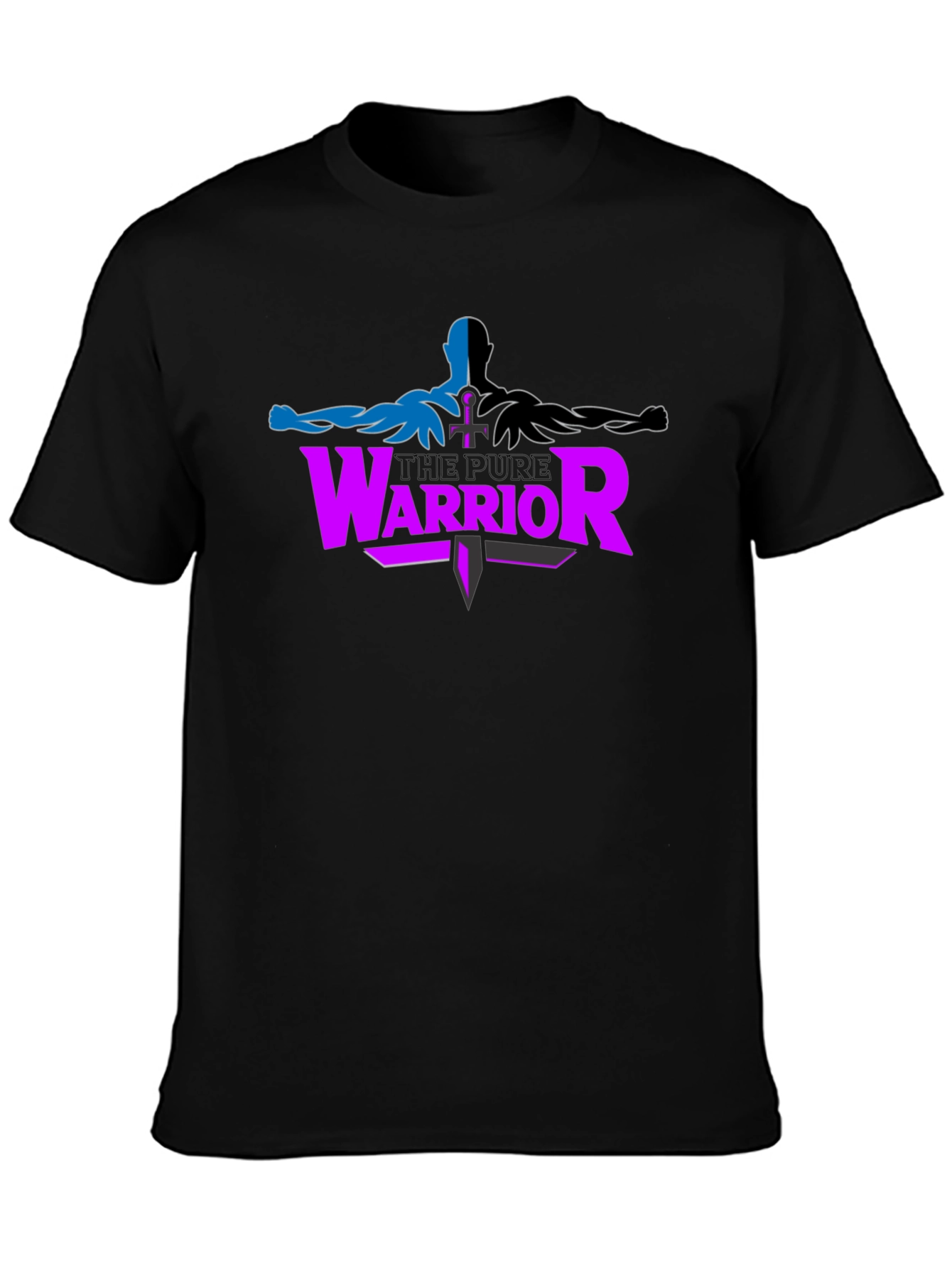 Pure Warrior Graphic Tee - Black