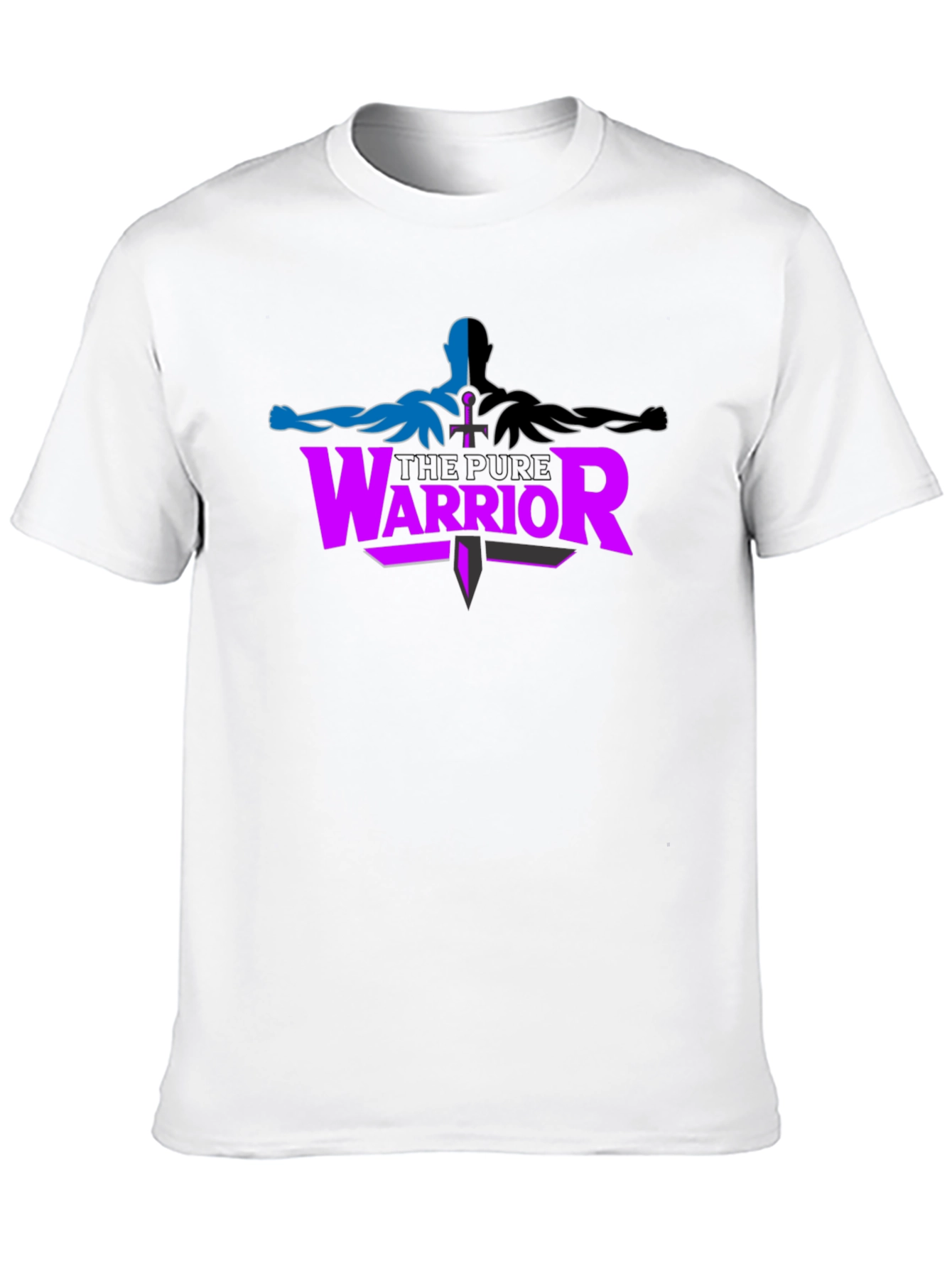 Pure Warrior Graphic Tee - Black