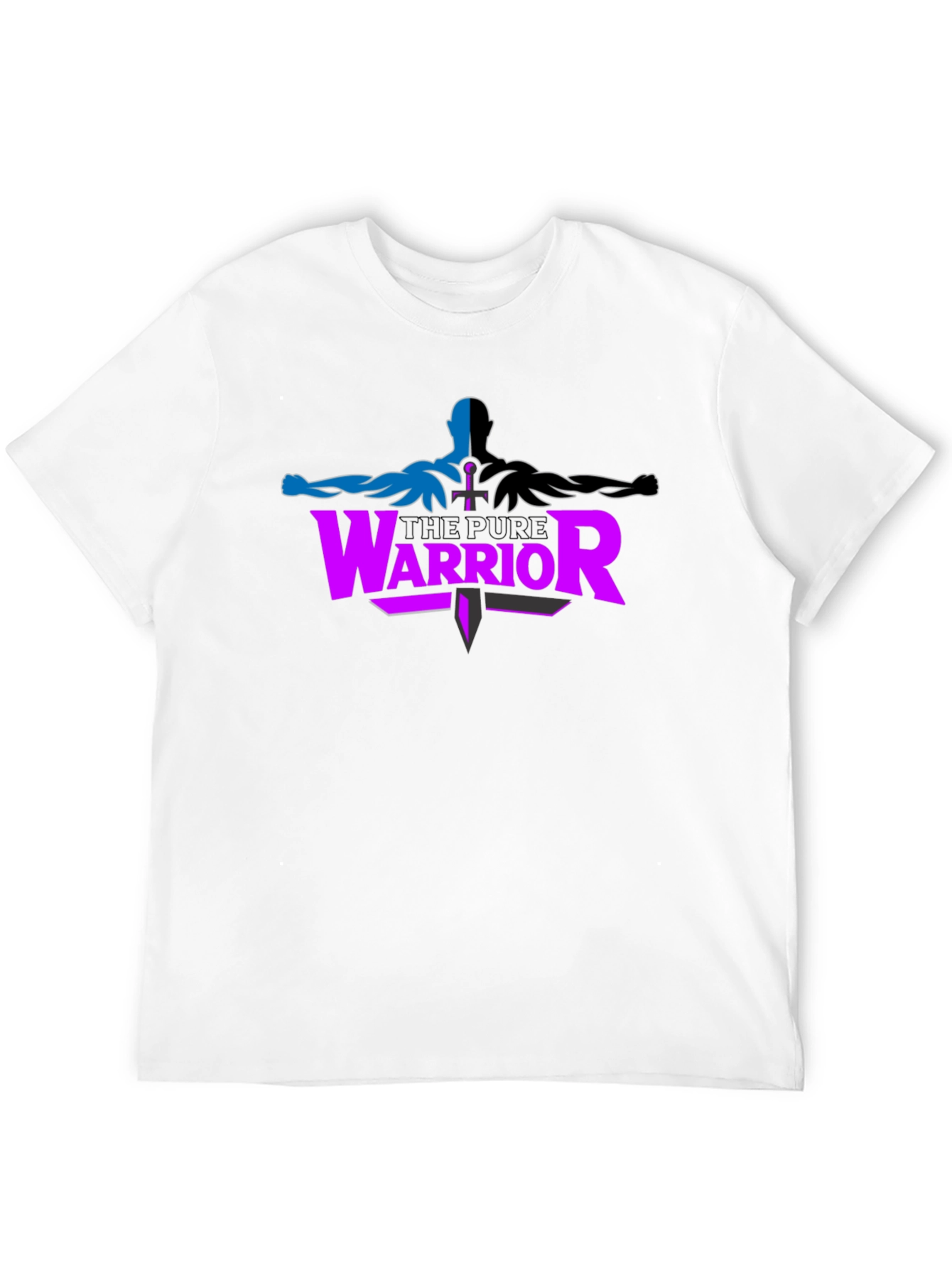 Pure Warrior Graphic Tee - Black