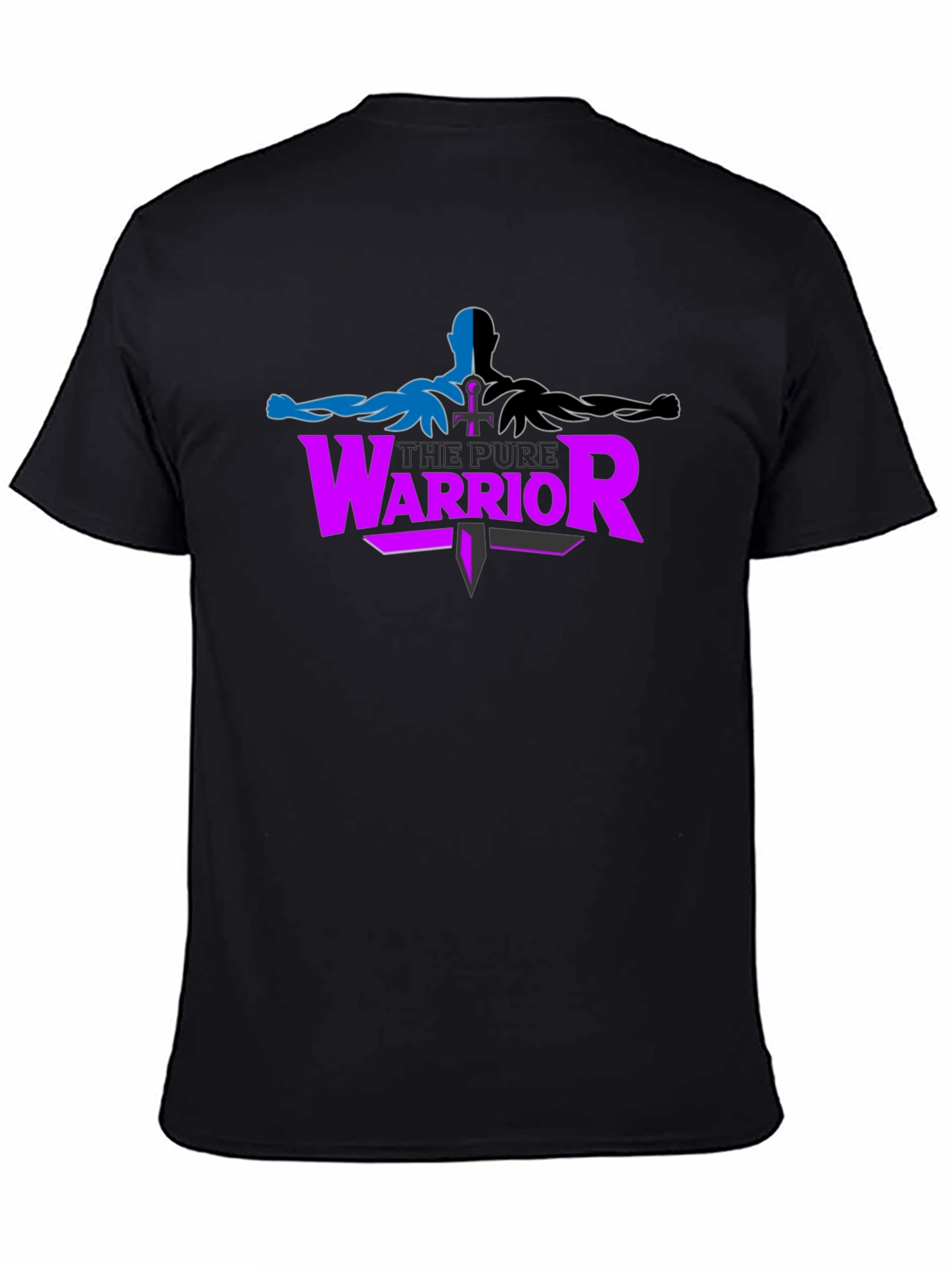 Pure Warrior Graphic Tee - Black