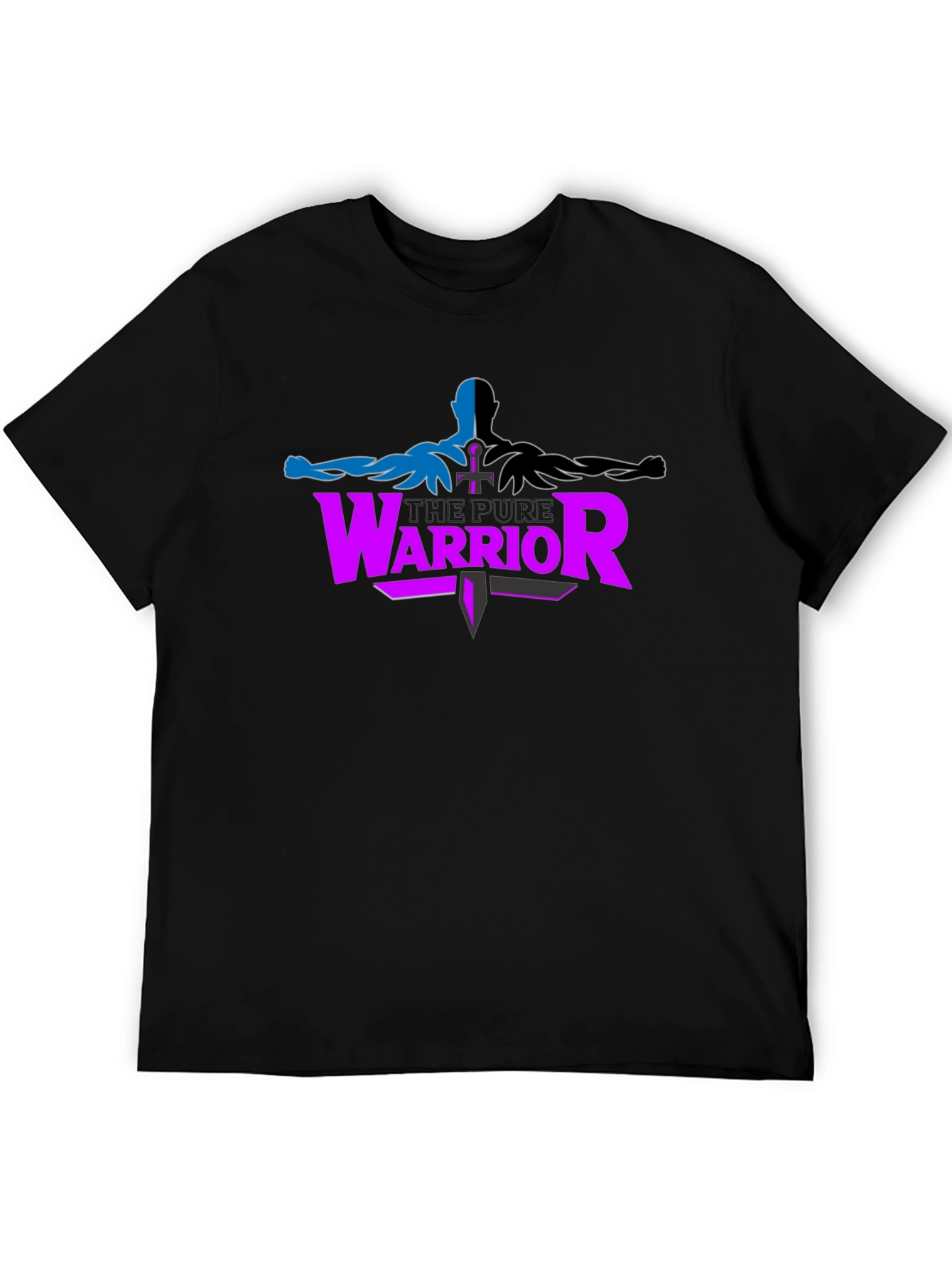 Pure Warrior Graphic Tee - Black