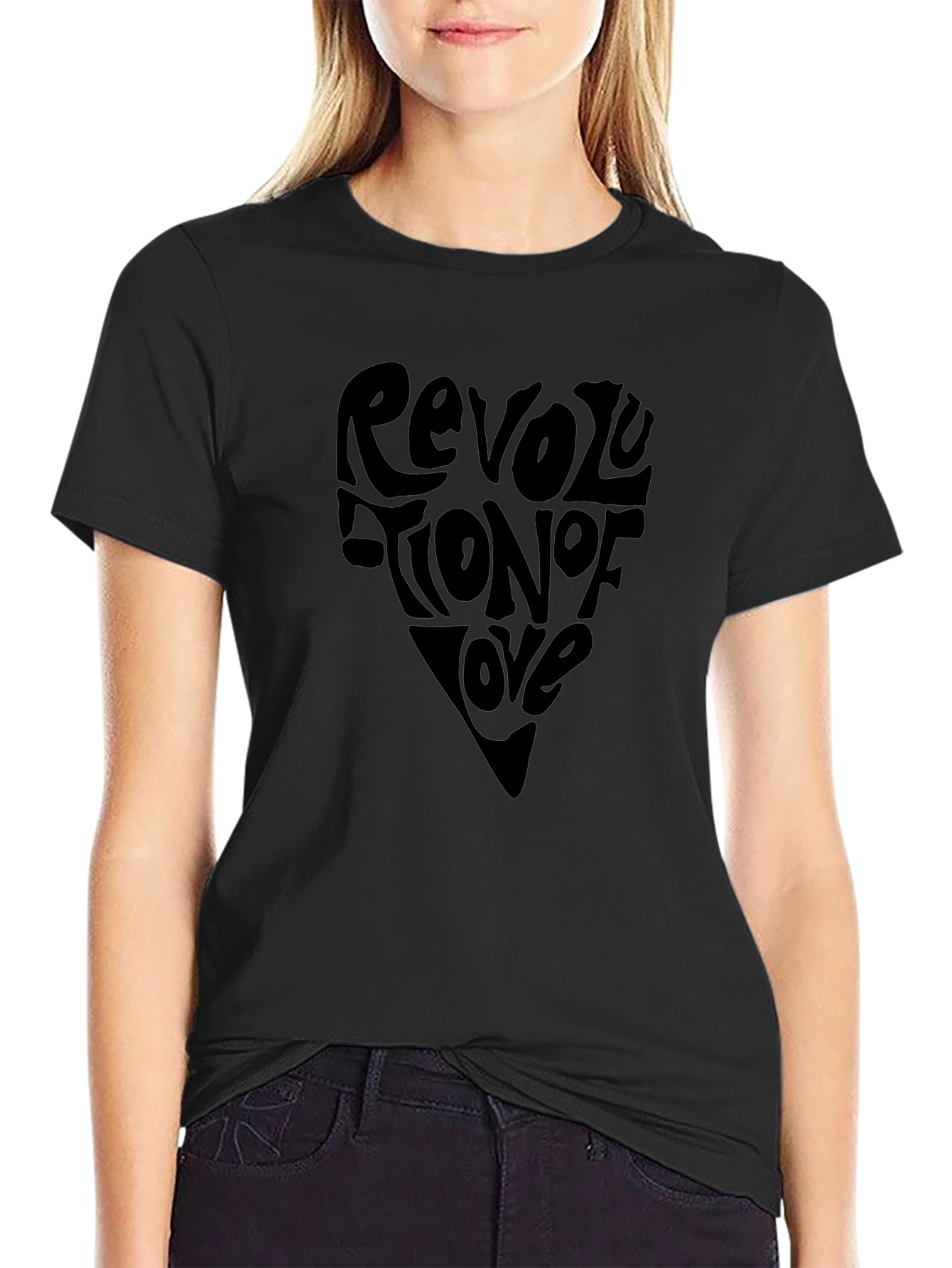 Revolution of Love Black T-Shirt