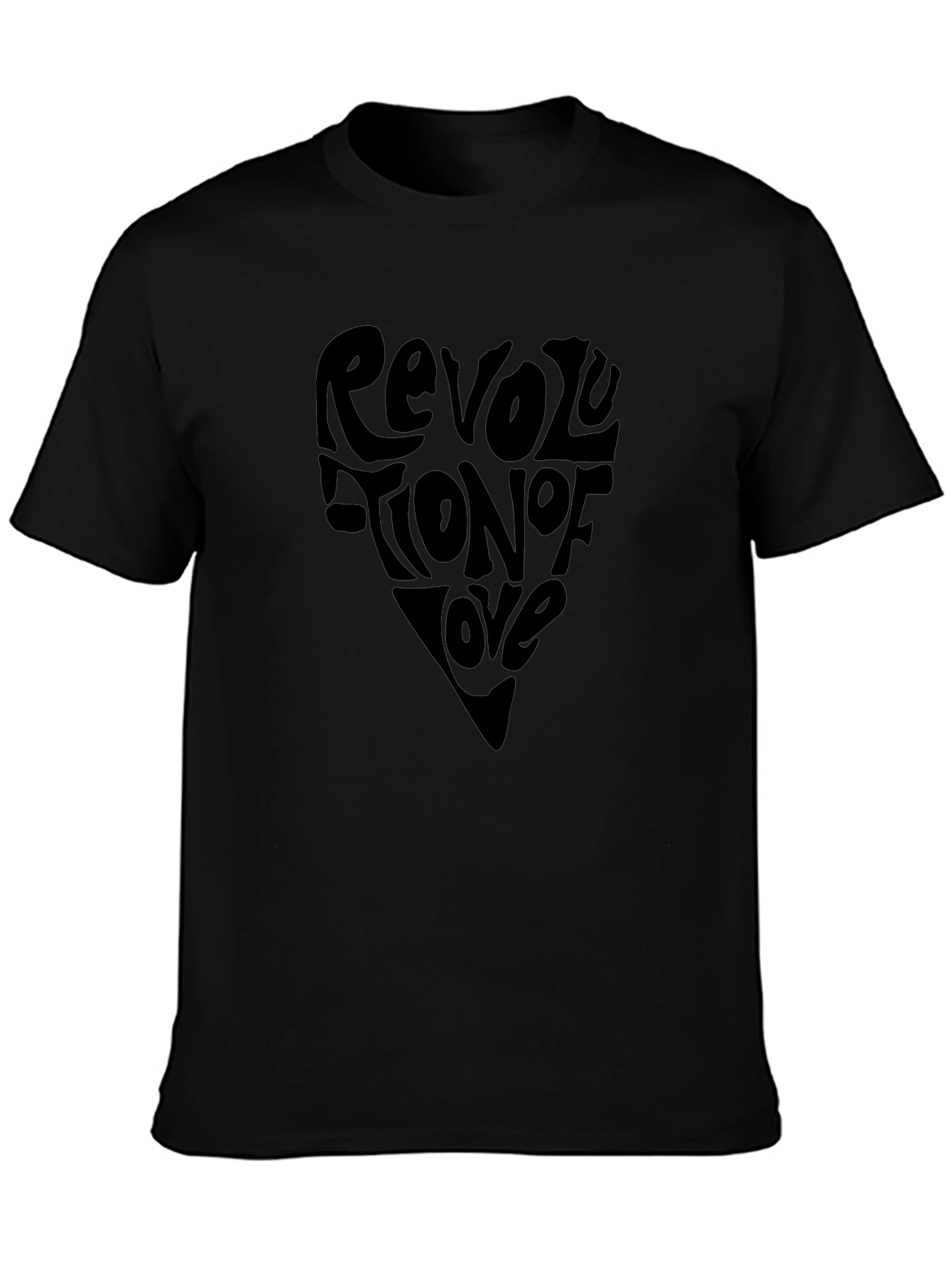 Revolution of Love Black T-Shirt